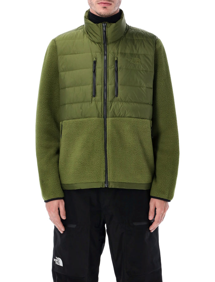 The North Face RMST Denali Tek hybrid jacket Olive Recycled Polyester Overlay Fleeces