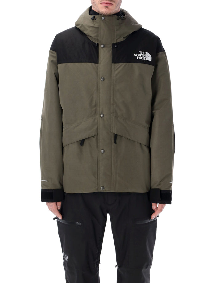 The North Face Mountain down jacket Military Green Recycled Polyester Padding