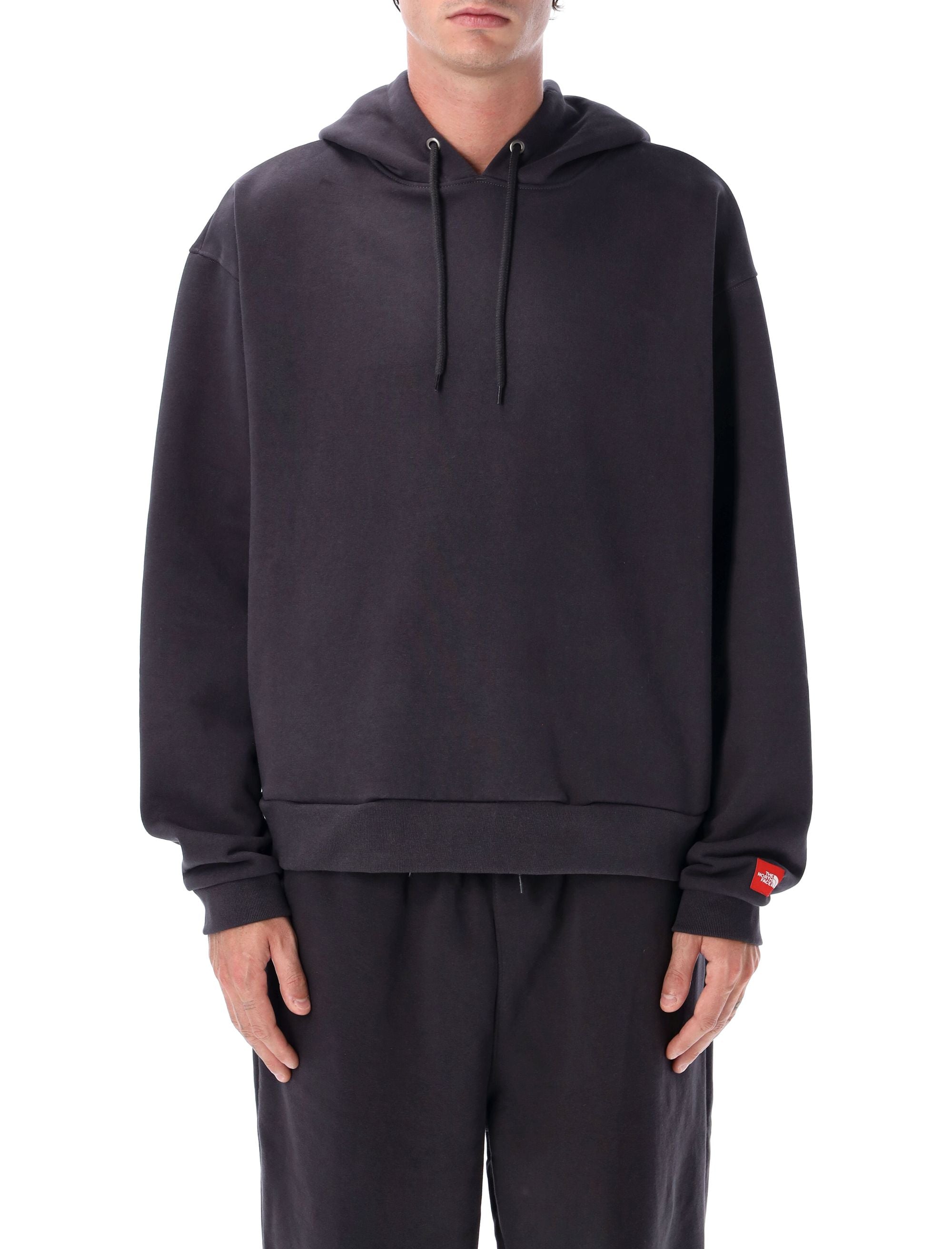 The North Face Red Box Hoodie Black Cotton Sweatshirt