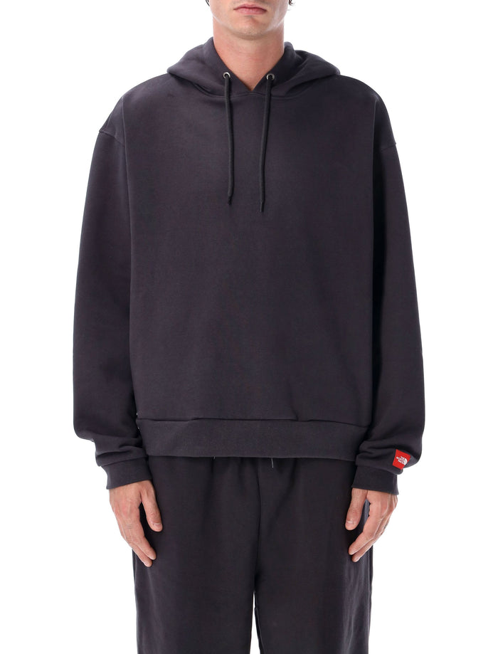 The North Face Red Box Hoodie Black Cotton Sweatshirt