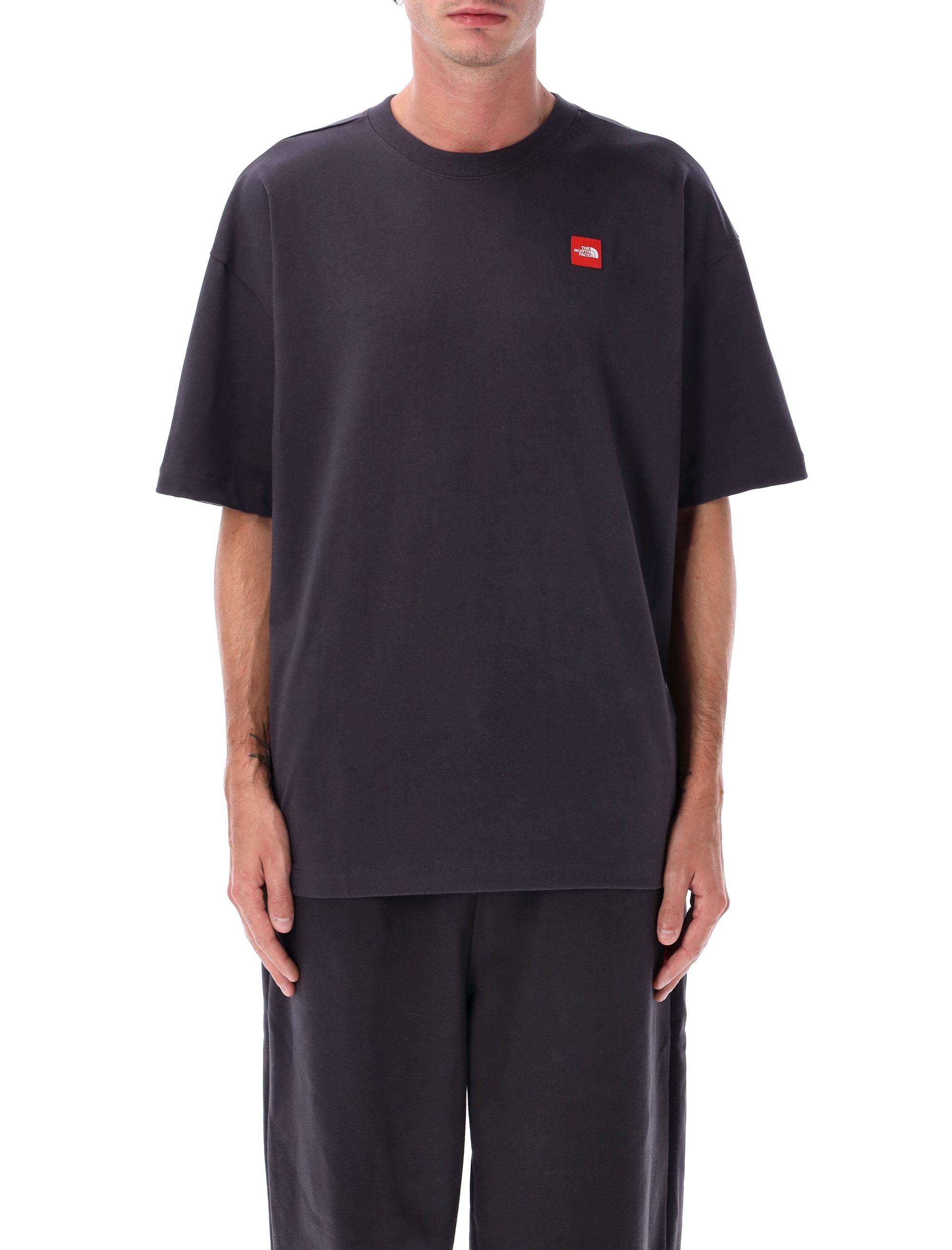 The North Face Red Box Cotton T-Shirt Obsidian