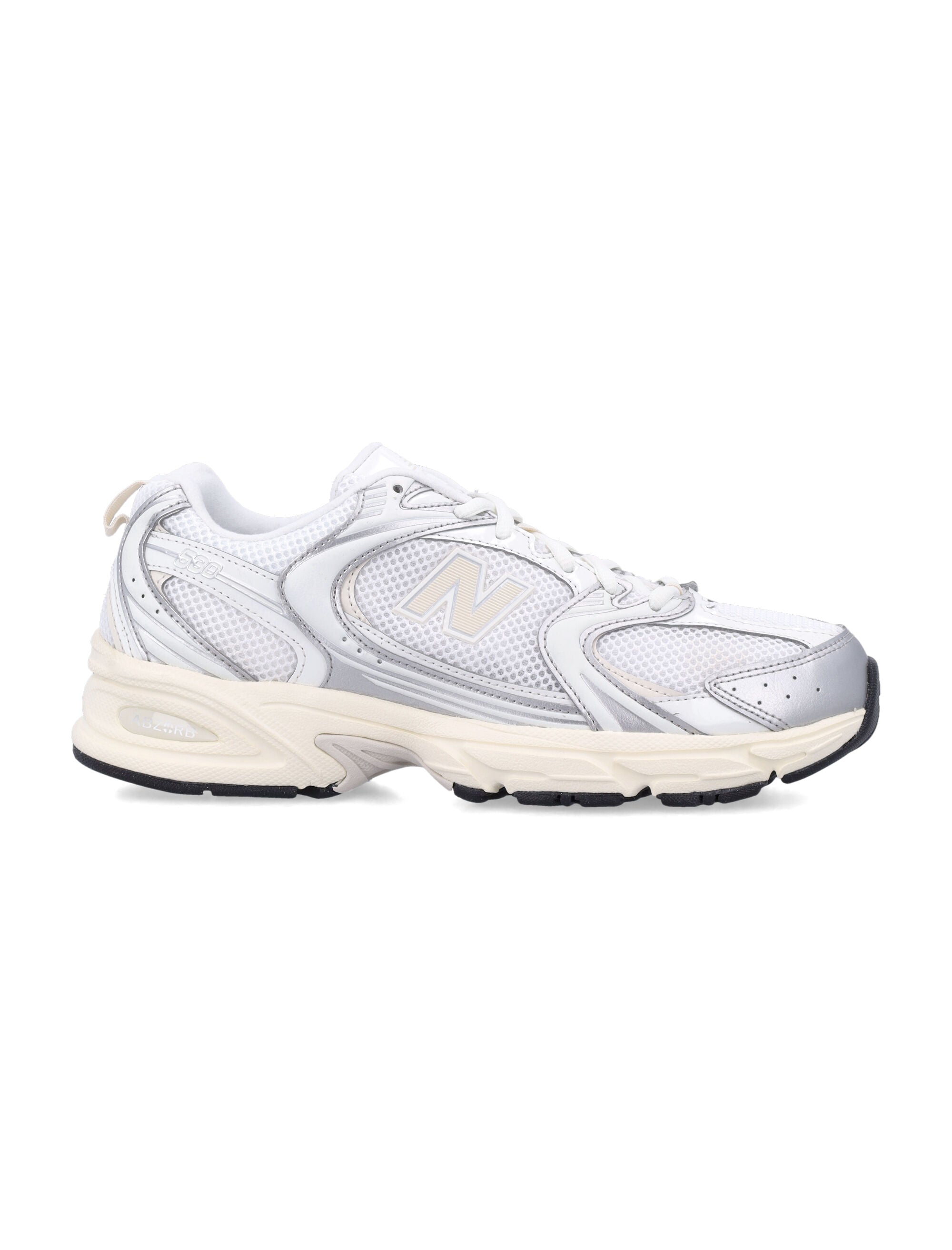 Unisex 530 sneakers Silver Metallic-natural Synthetic Mesh Sole
