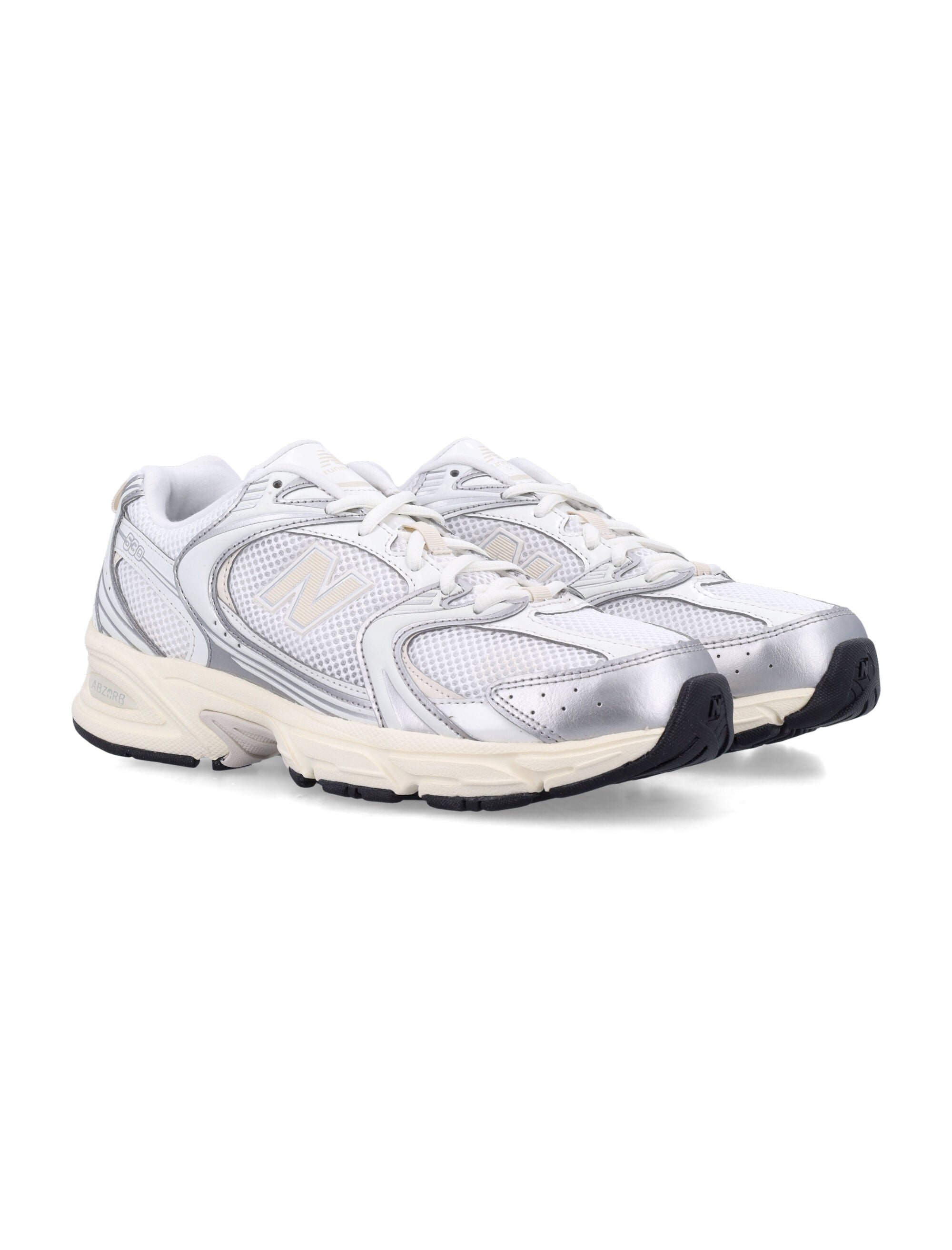 Unisex 530 sneakers Silver Metallic-natural Synthetic Mesh Sole