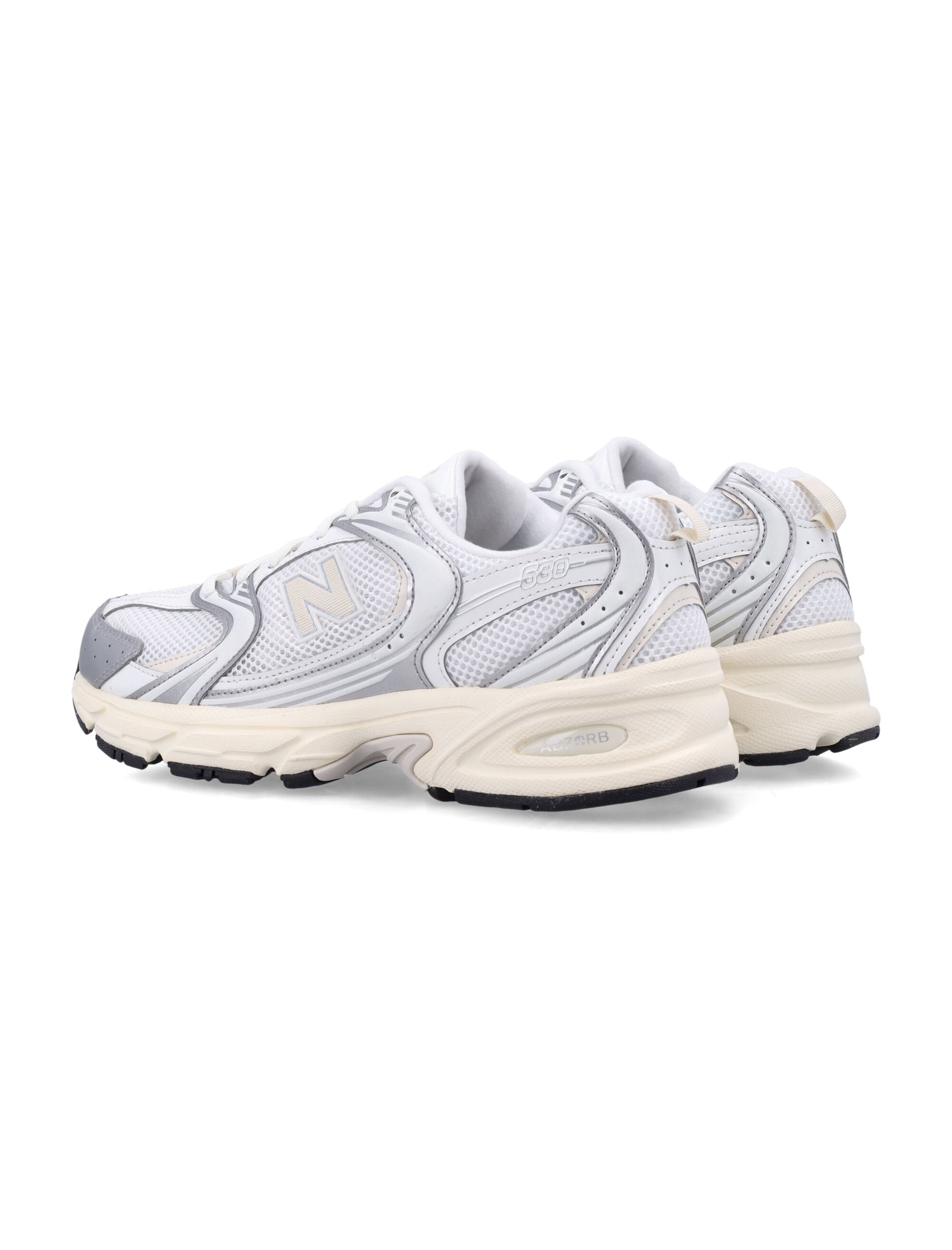 Unisex 530 sneakers Silver Metallic-natural Synthetic Mesh Sole