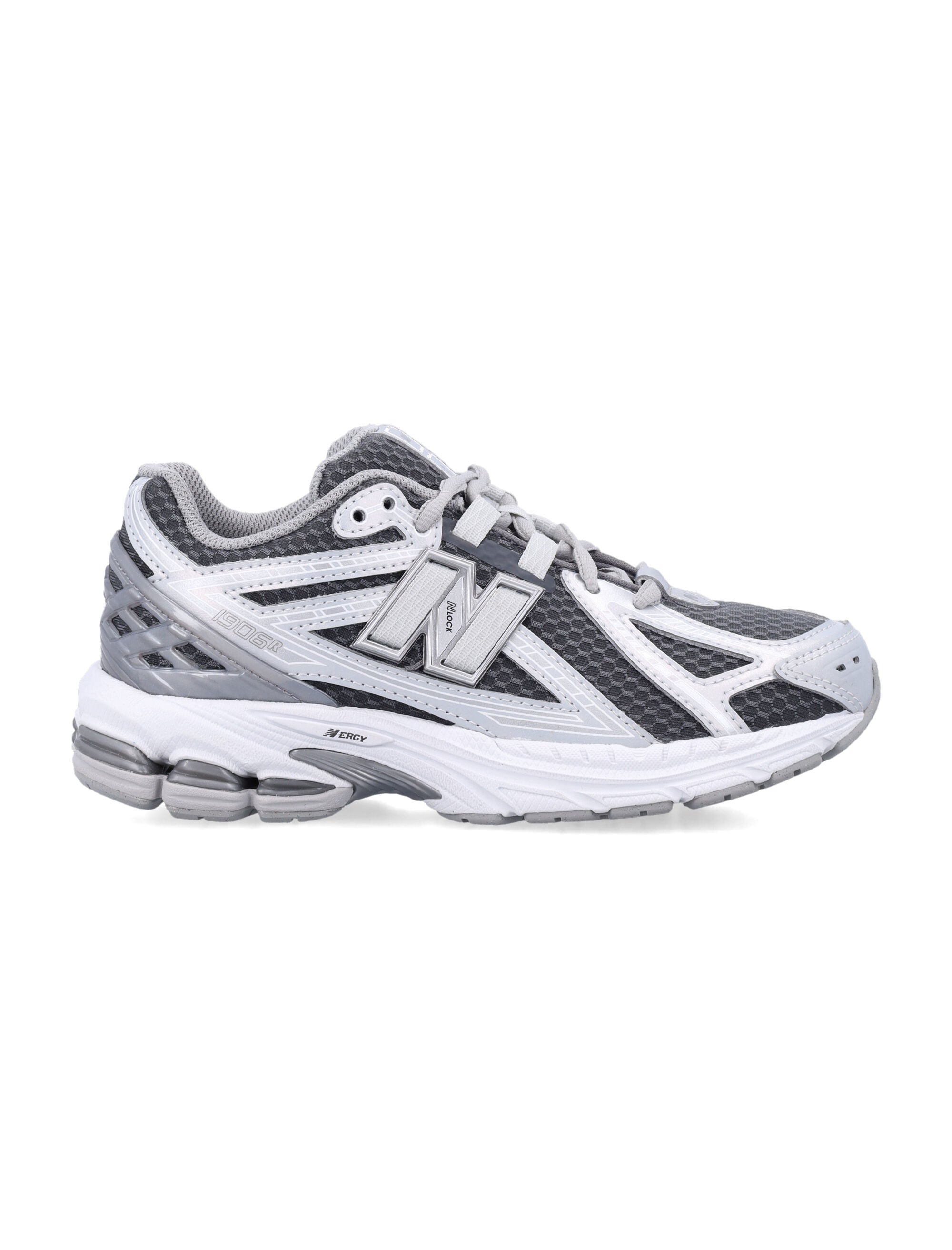 Kid - 1906 Mesh Sneakers Grey/black Synthetic Sole