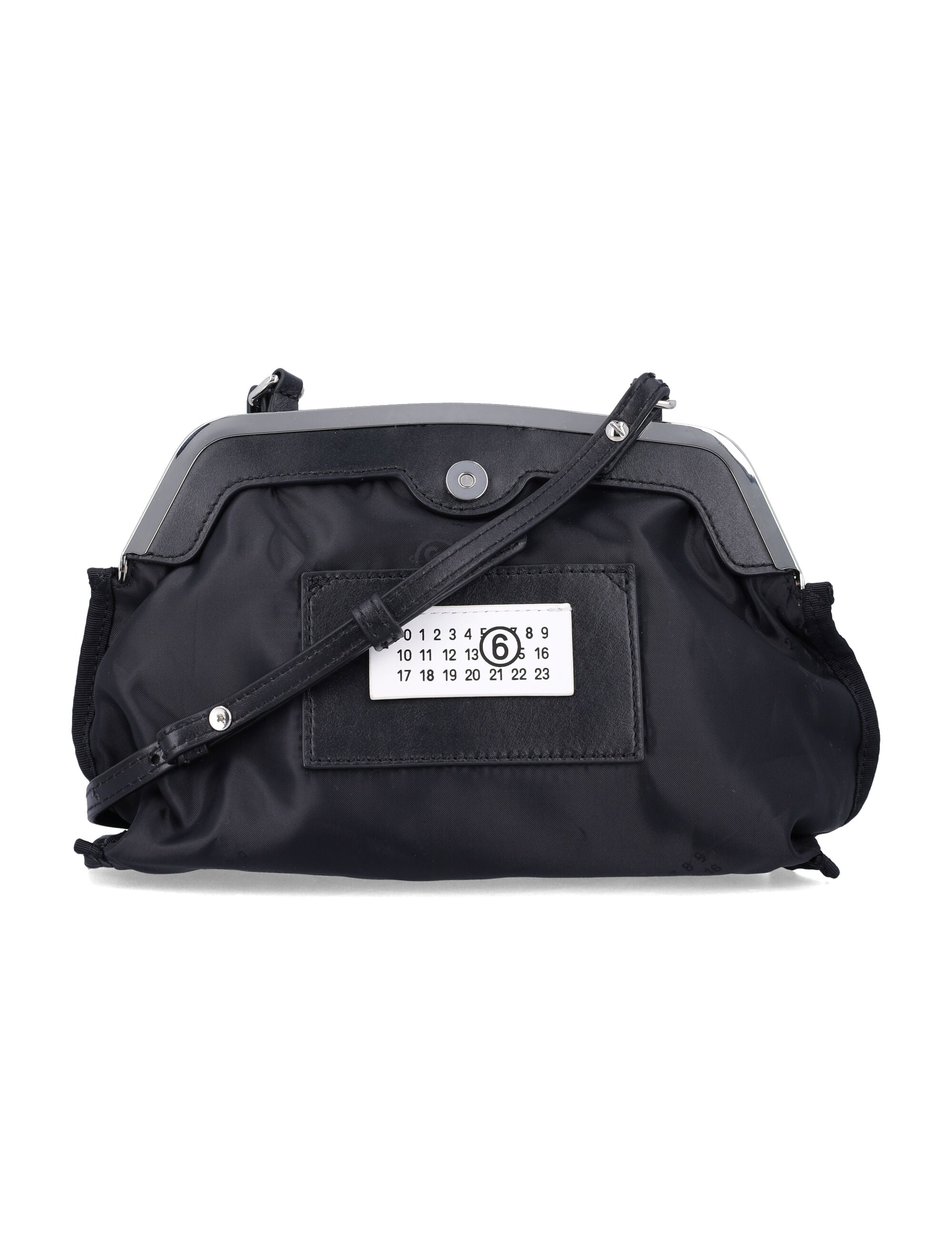 MM6 Maison Margiela Reversix clutch bag Black/black Polyester Shoulder