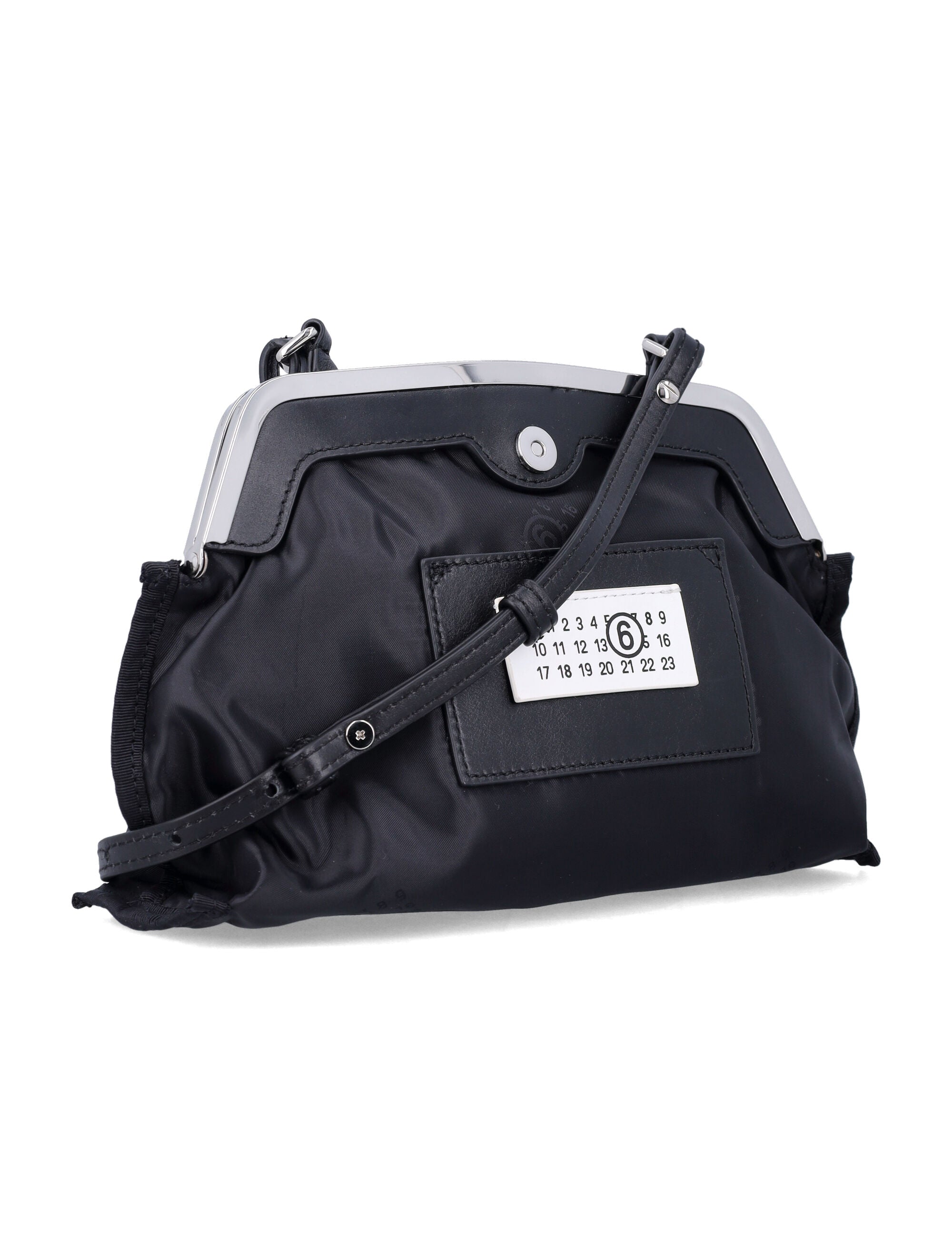 MM6 Maison Margiela Reversix clutch bag Black/black Polyester Shoulder