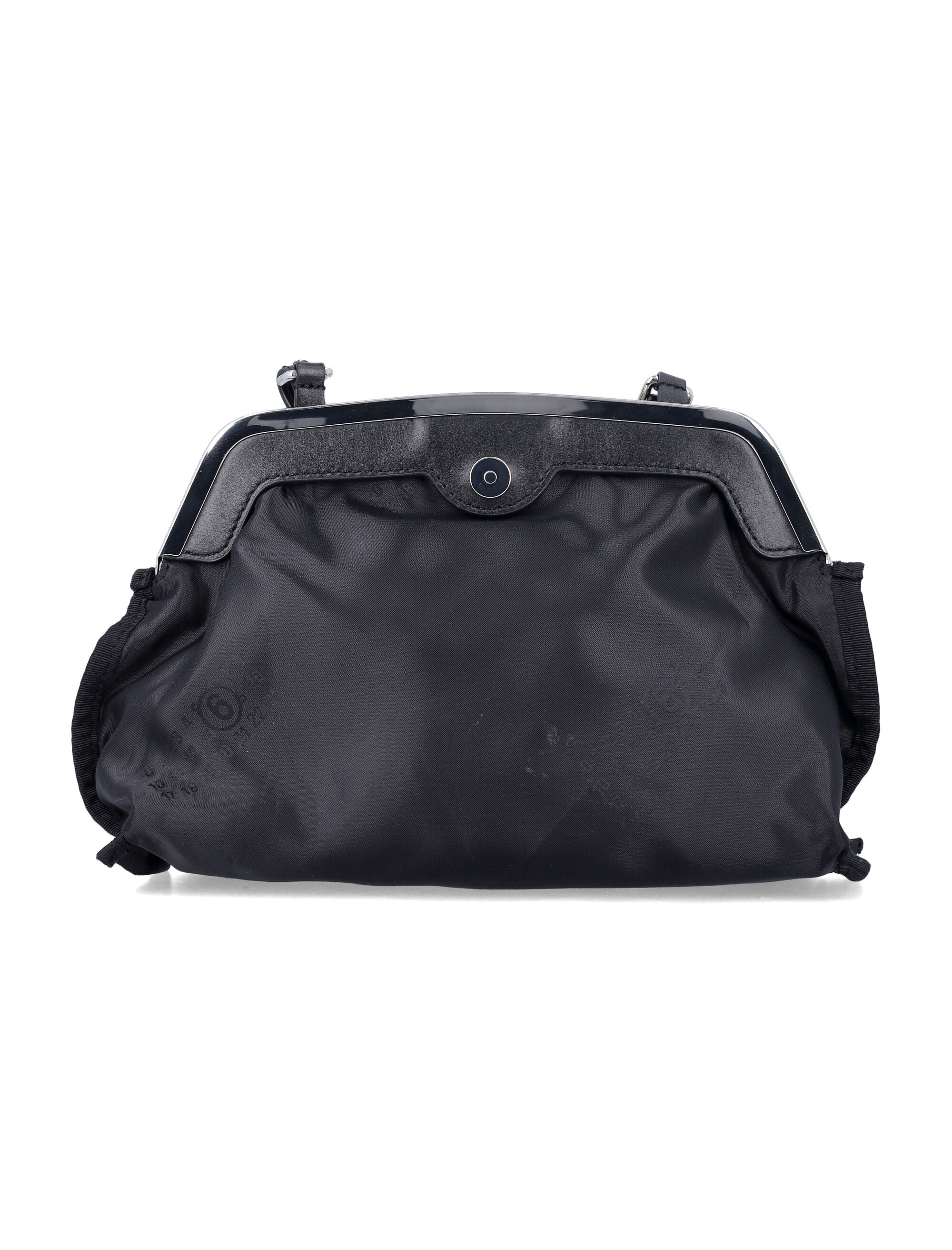 MM6 Maison Margiela Reversix clutch bag Black/black Polyester Shoulder