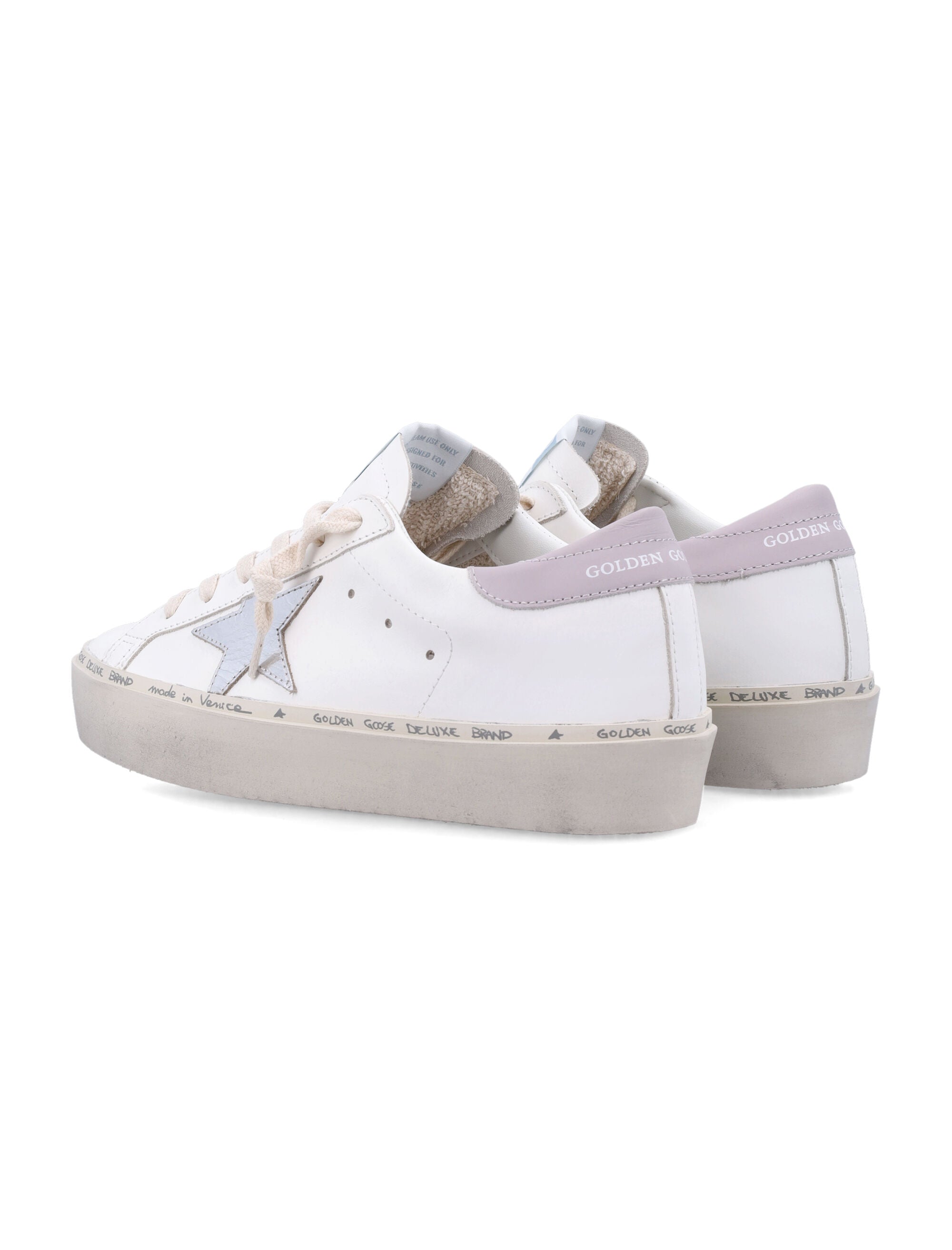 Hi-Star womans sneakers White Silver Lillca Upper