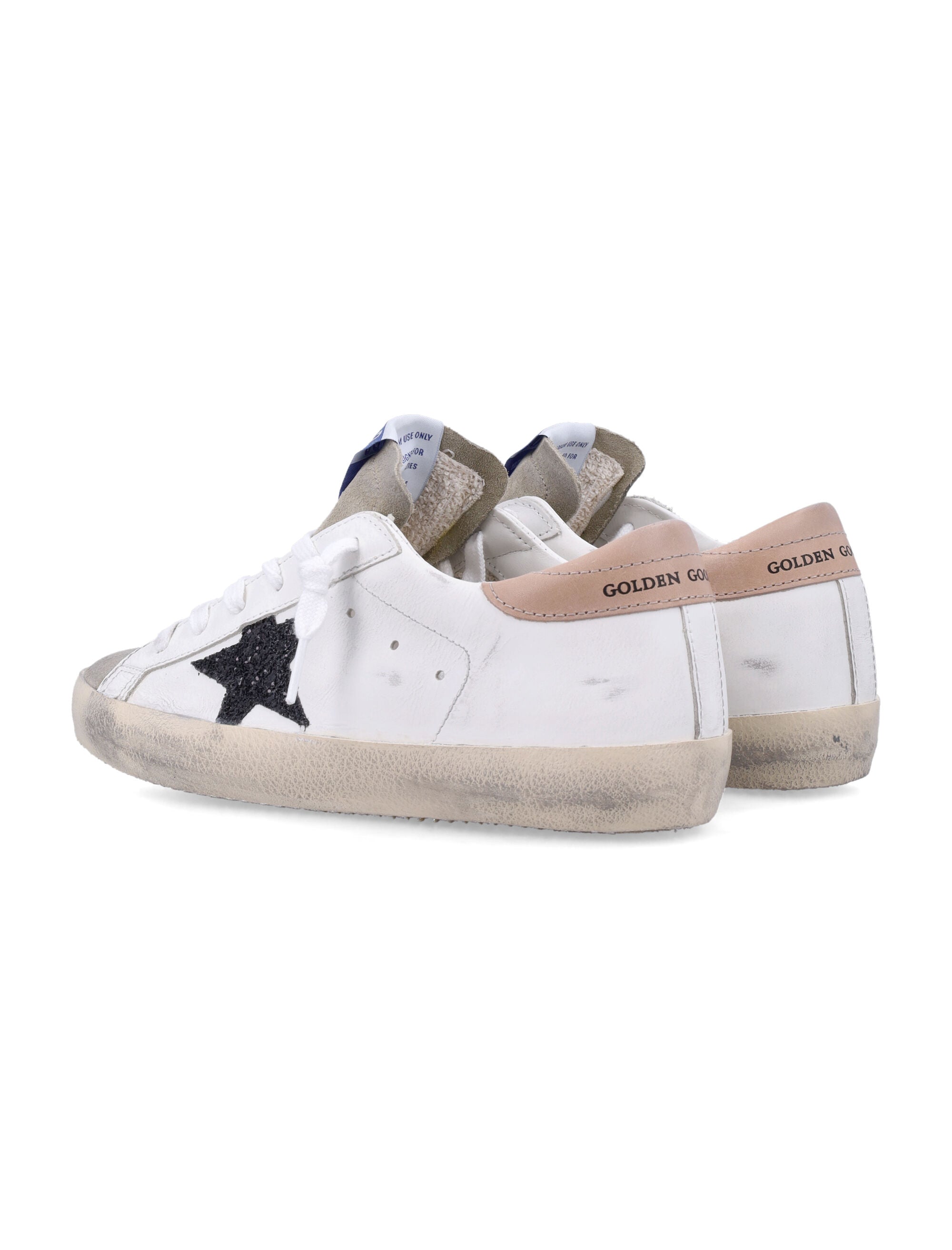 Super-Star womans sneakers White Top Black Dove Upper