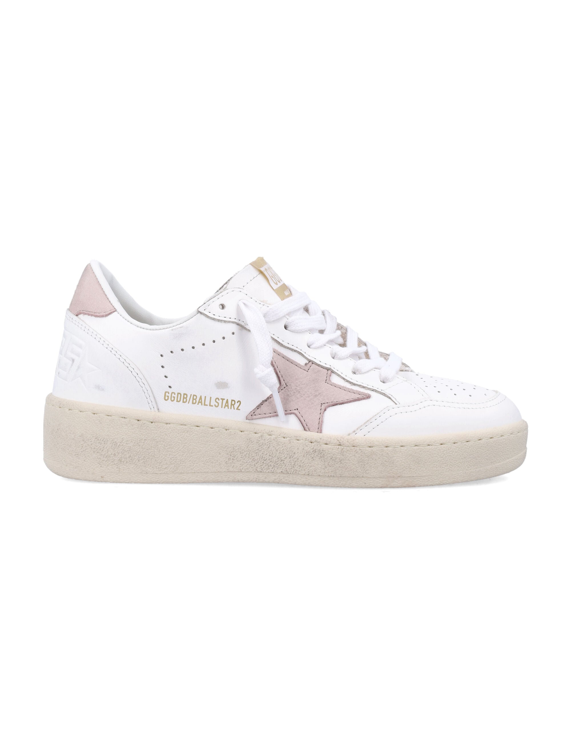 Ball Star 2 womans sneakers White Pink Upper