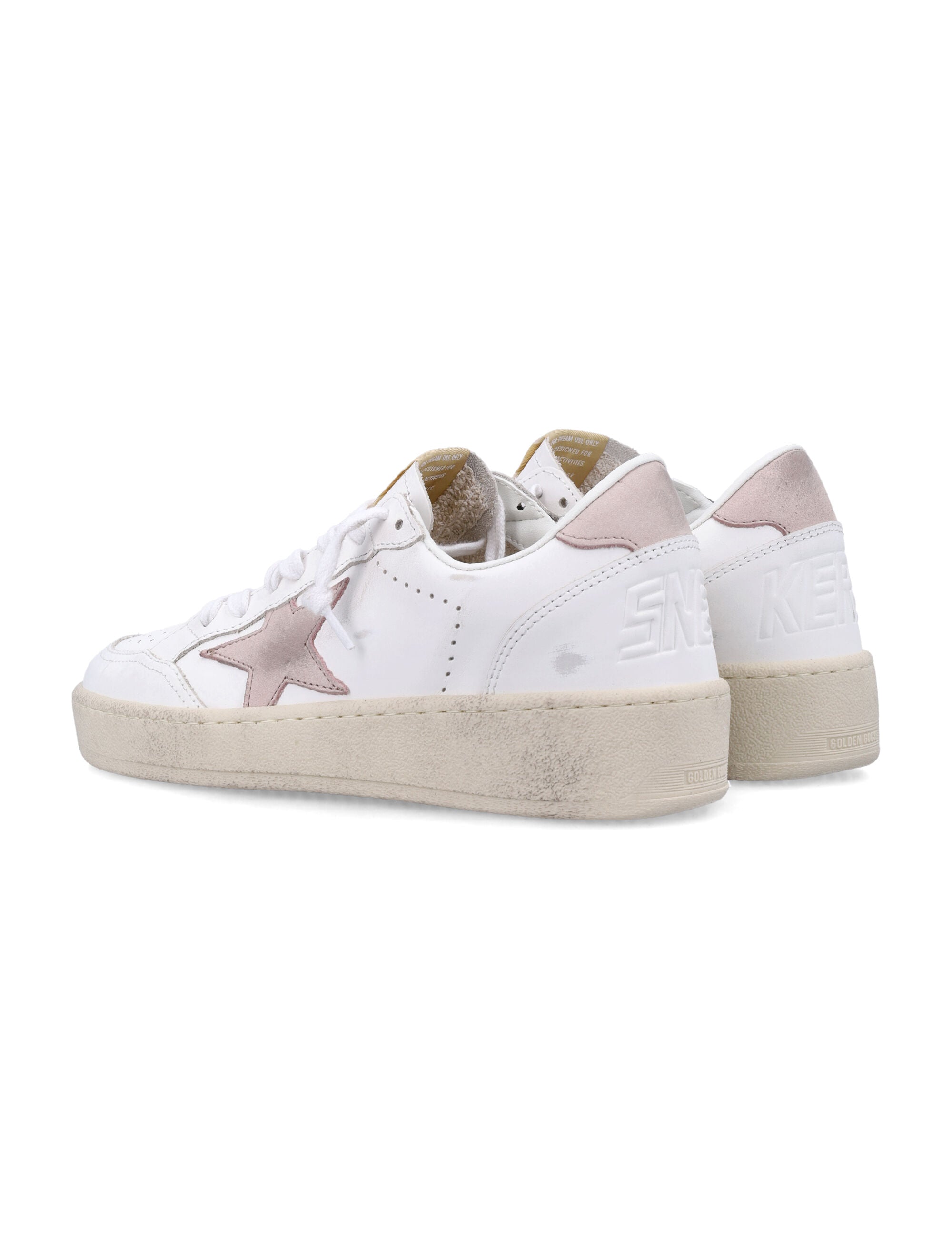 Ball Star 2 womans sneakers White Pink Upper