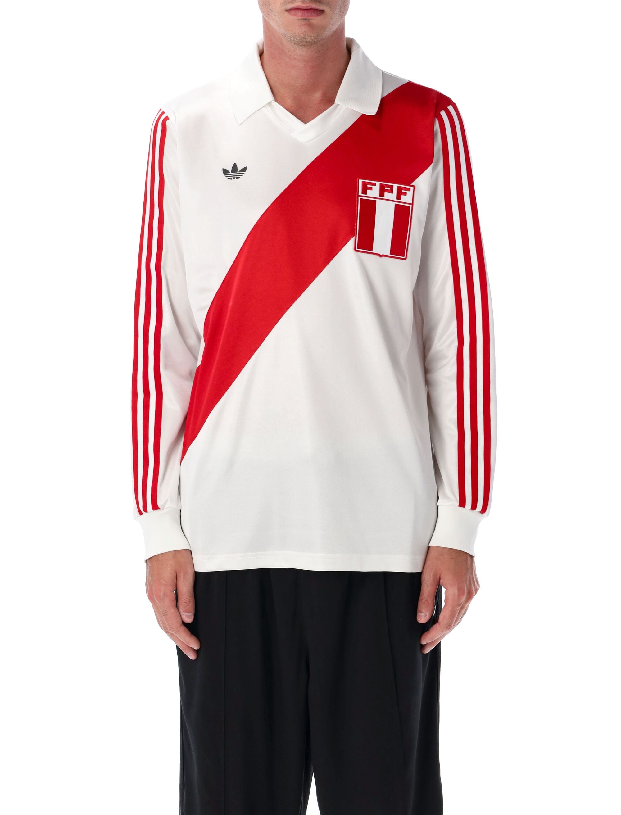 Adidas Originals Peru 1978 Jersey White Recycled Polyester T-shirt