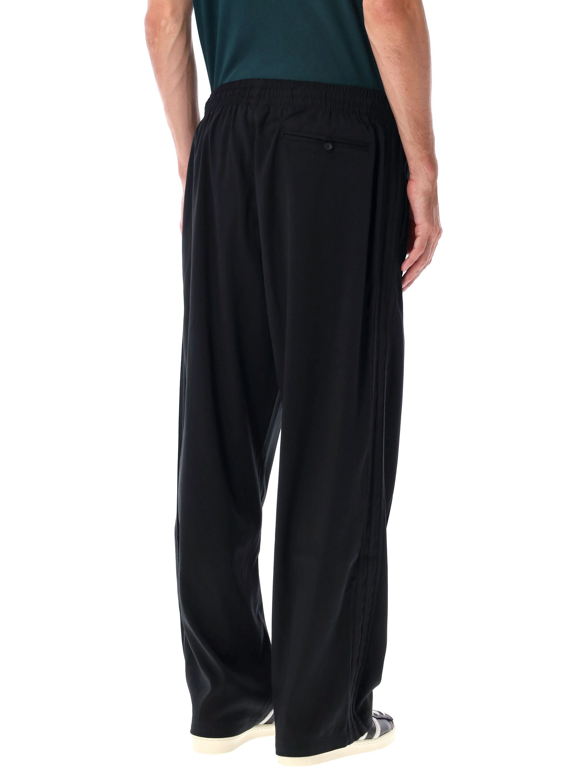 Adidas Originals Premium Baggy Track Pants Black Recycled Polyester Sweatpants
