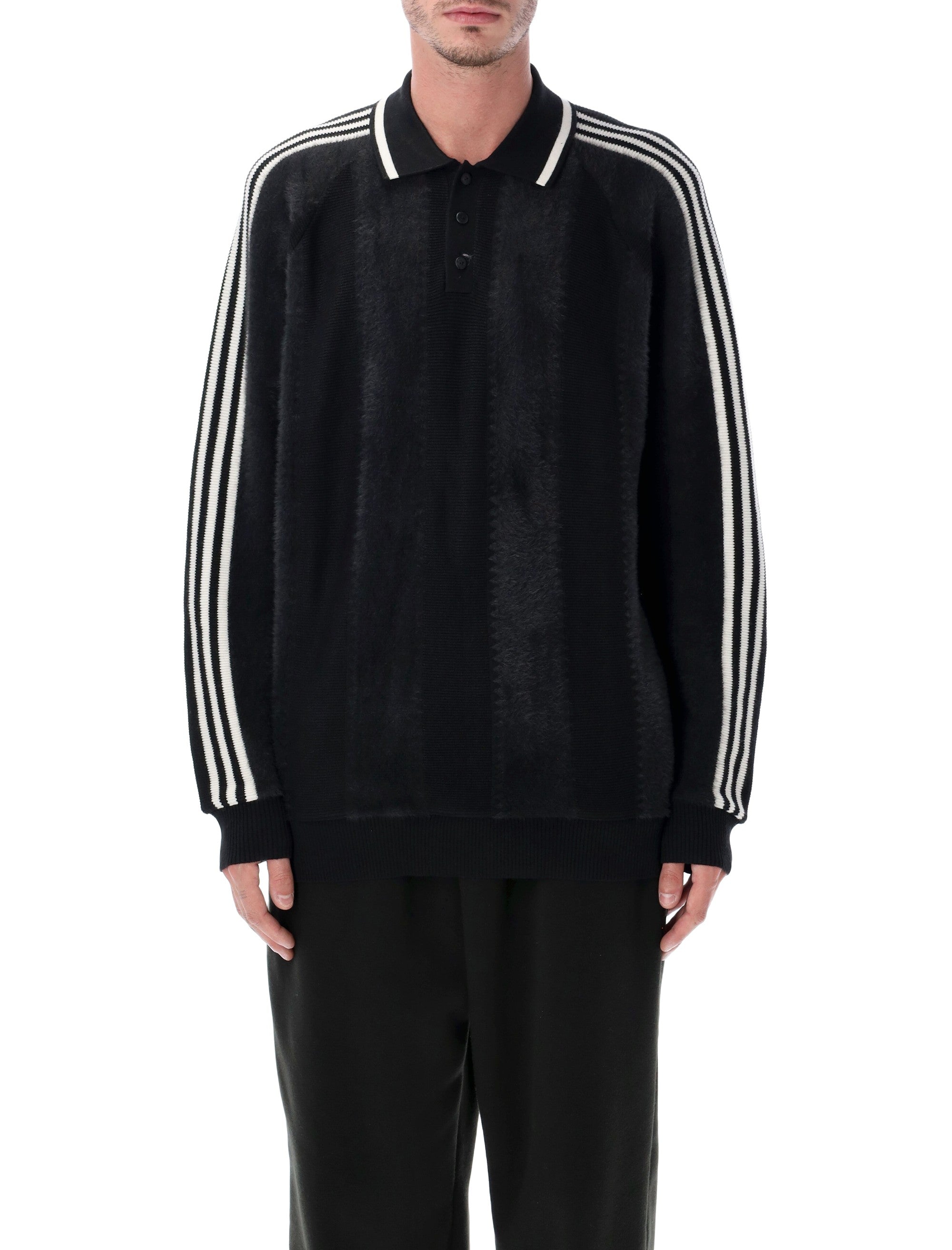 adidas Originals Premium knitted jersey pullover Black Recycled Polyester Sweater