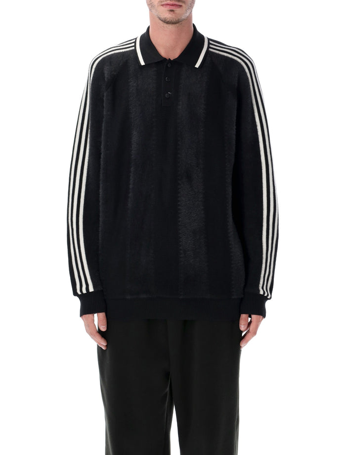 adidas Originals Premium knitted jersey pullover Black Recycled Polyester Sweater
