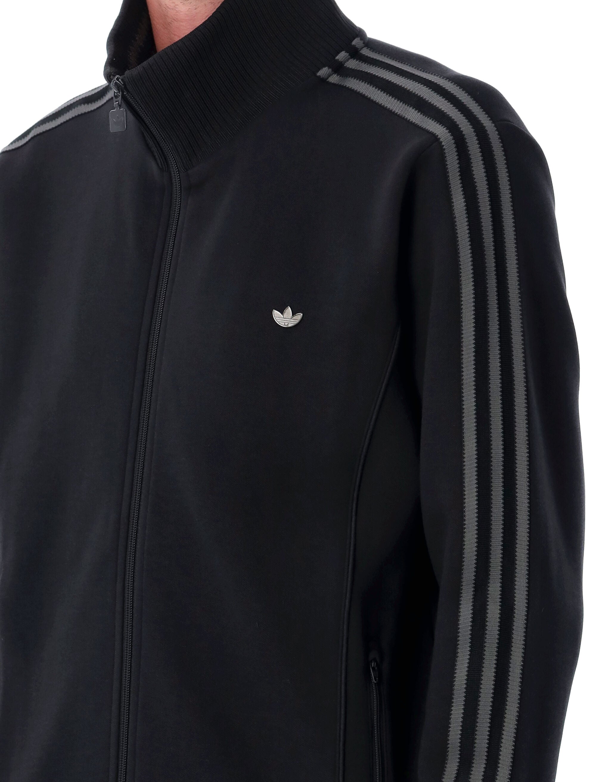 Premium track top Black Cotton Sweatshirt