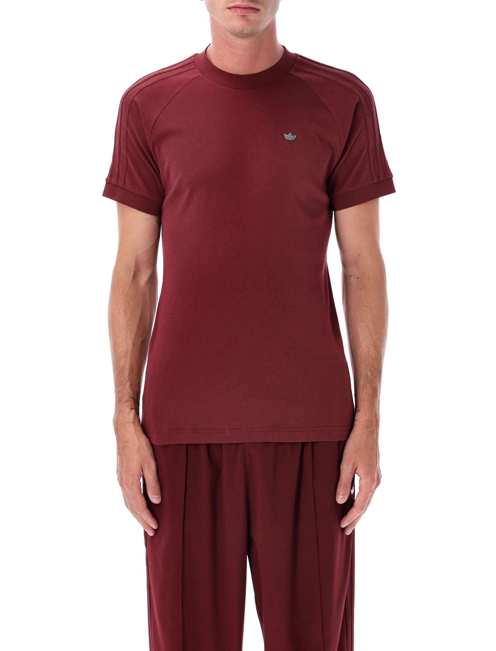 Adidas Premium Cali Wool-Blend T-Shirt Shadow Red Cotton