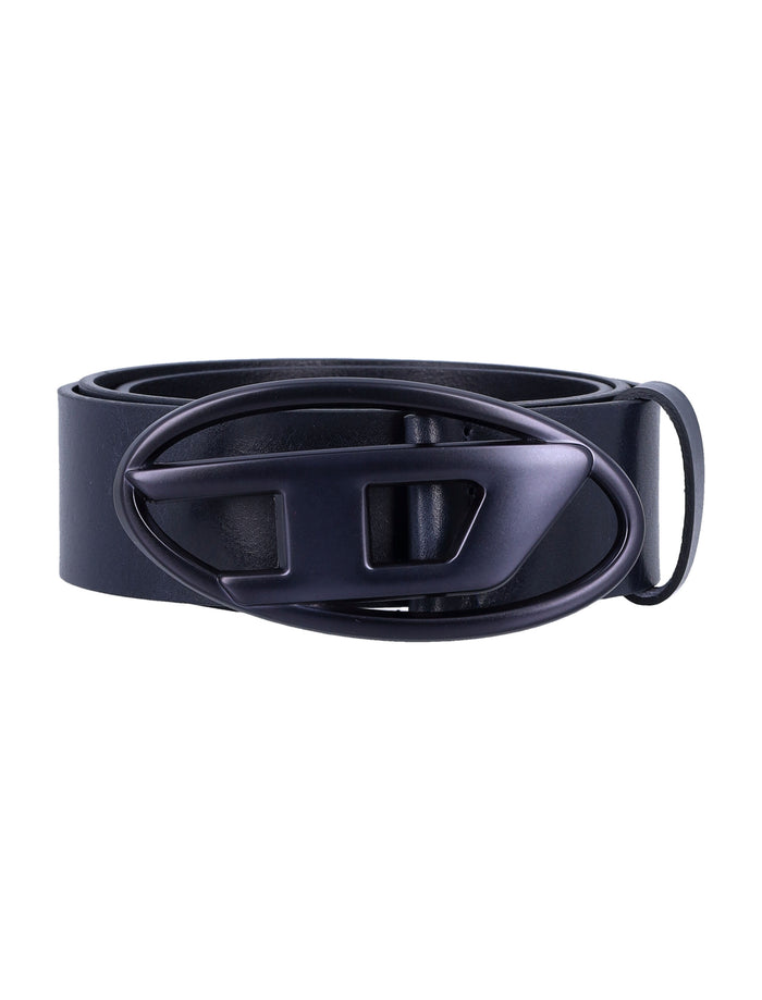 B-1dr belt Black Cow Leather