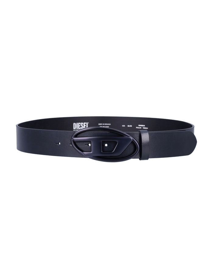 B-1dr belt Black Cow Leather