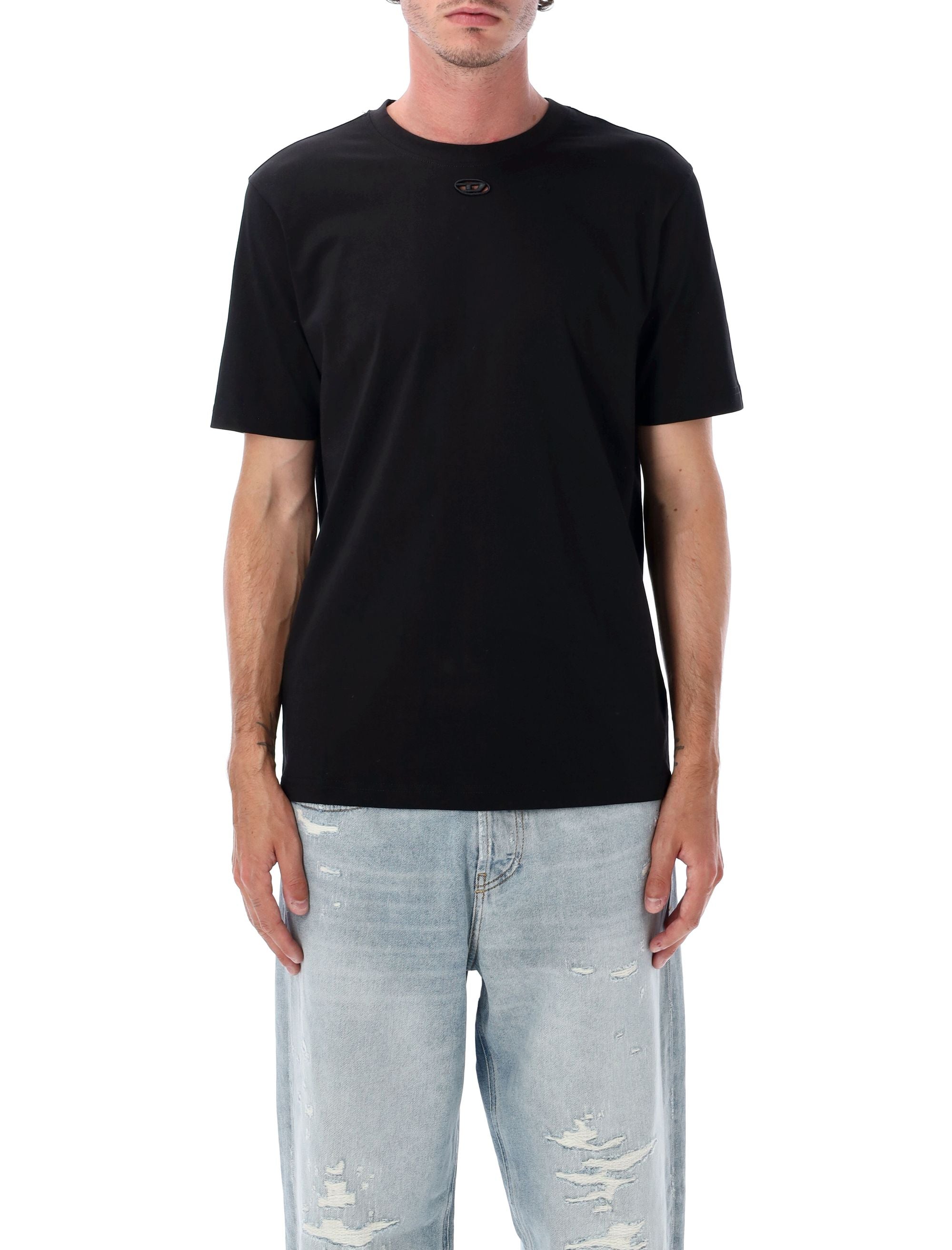 T-Adjust-Marey t-shirt Black Cotton