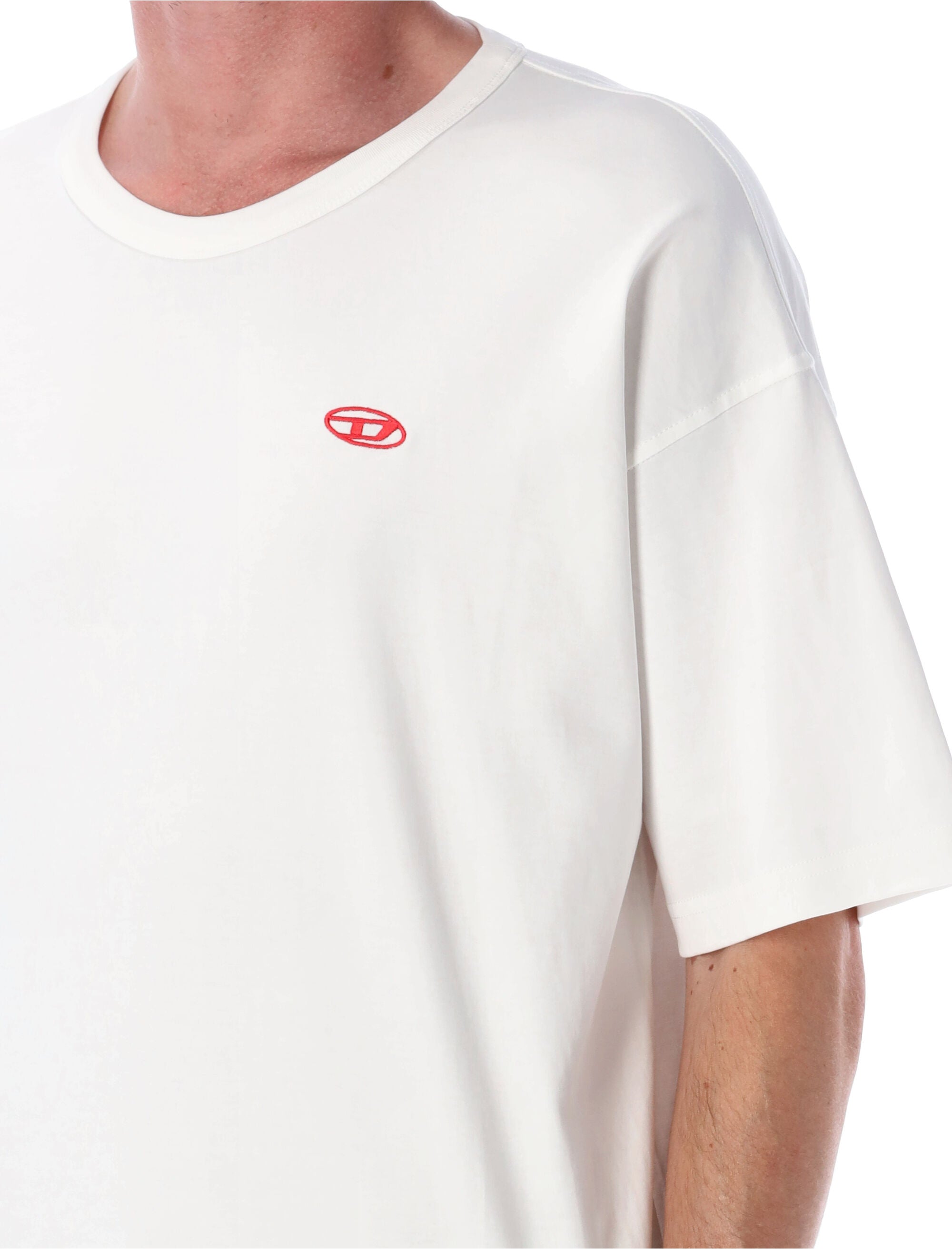T-Boxt-T6 White Cotton T-shirt