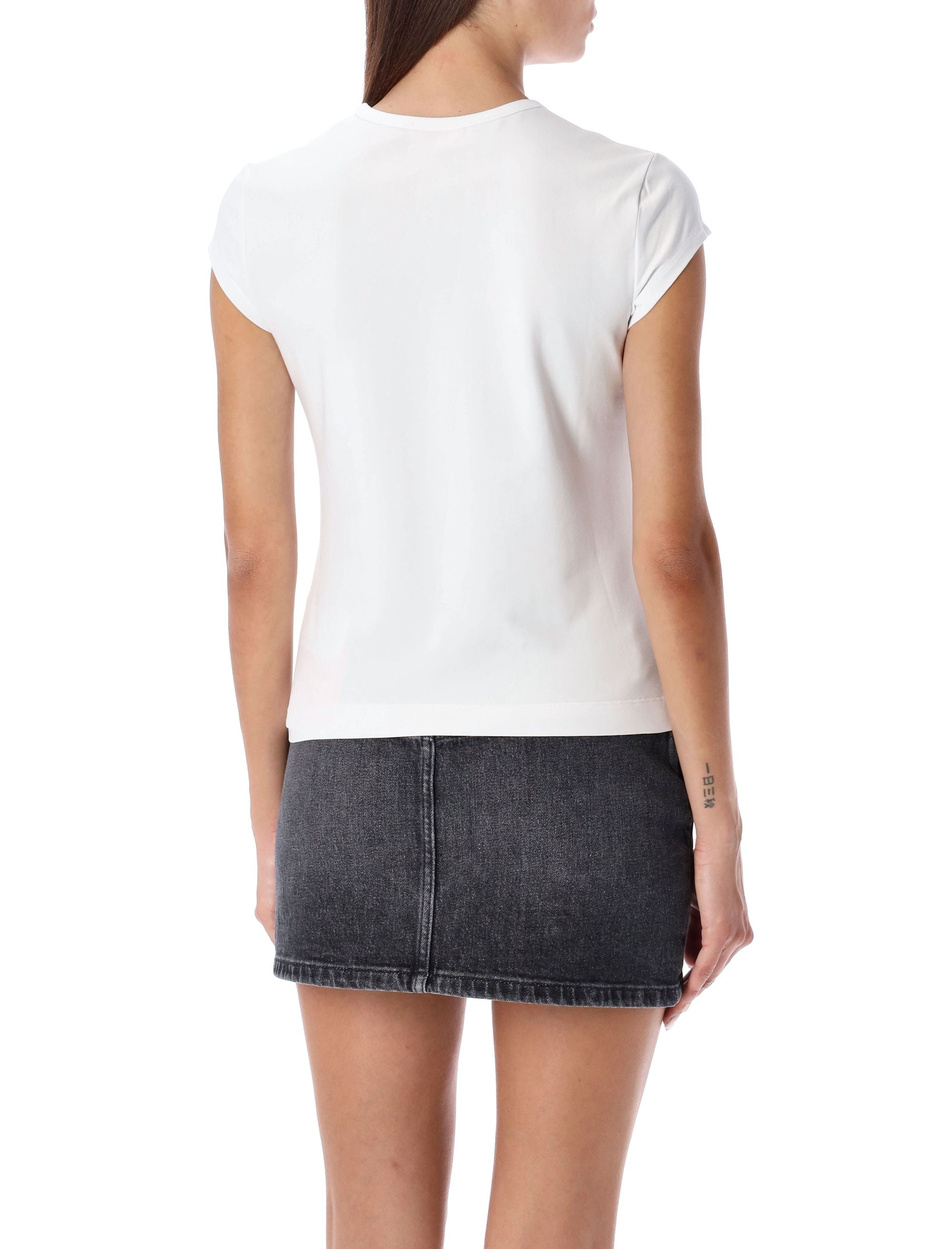 T-Angie t-shirt White Cotton Tshirt