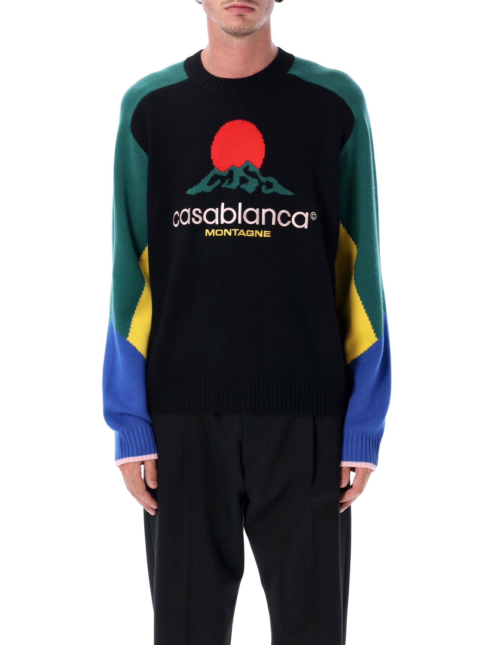Merino Montagne jumper Multicolour Wool Sweater
