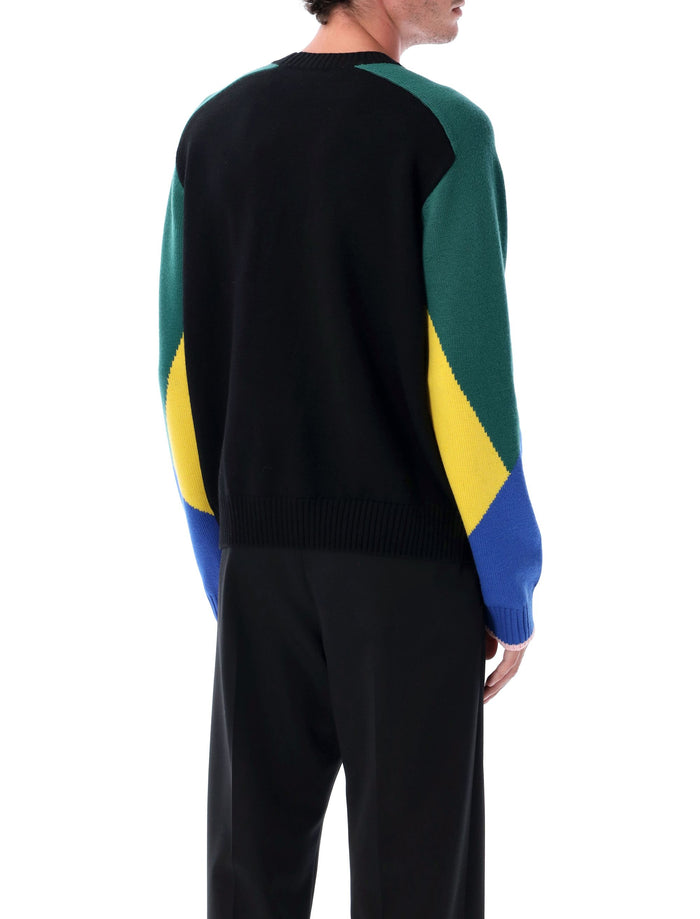 Merino Montagne jumper Multicolour Wool Sweater