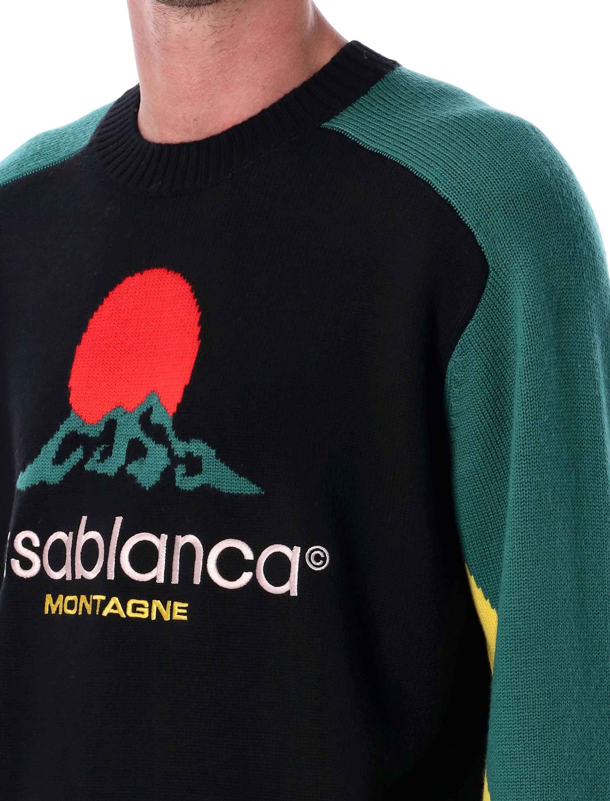 Merino Montagne jumper Multicolour Wool Sweater