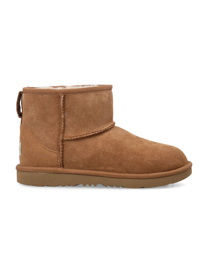 Kid - Classic Mini II boots Chestnut Upper Sheepskin