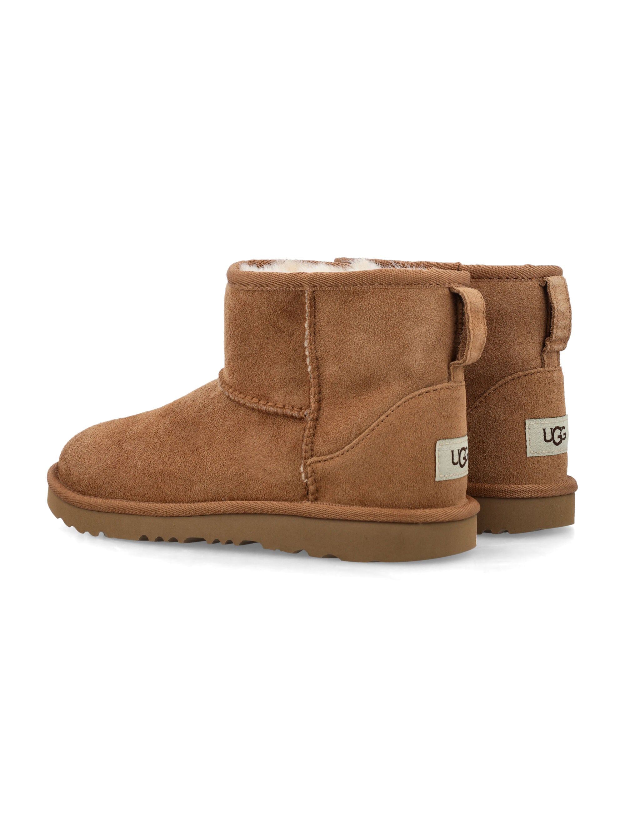 Kid - Classic Mini II boots Chestnut Upper Sheepskin