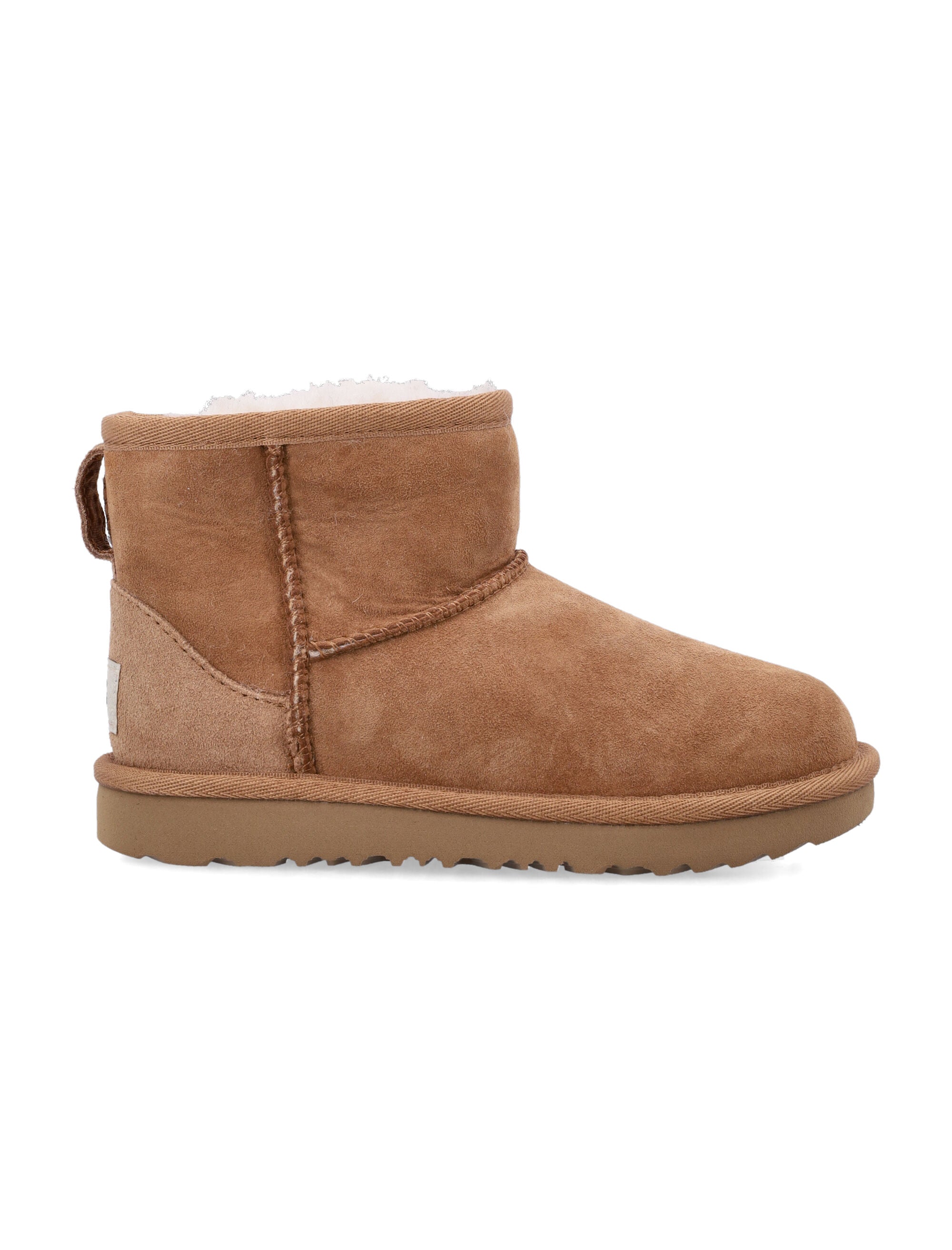 Kid - UGG Classic Mini II Sheepskin Boots Chestnut Upper