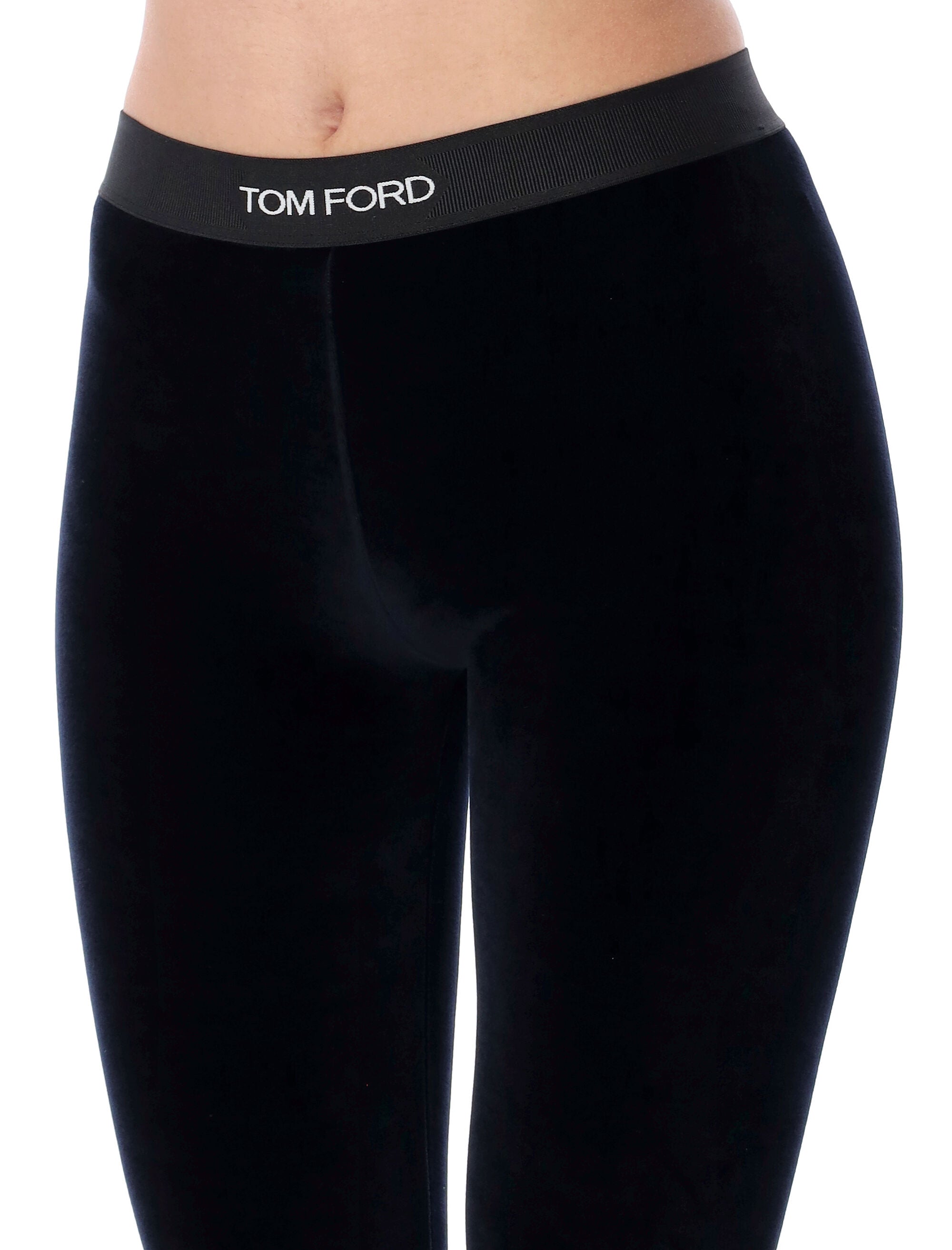 Branded leggings Midnight Blue Triacetate
