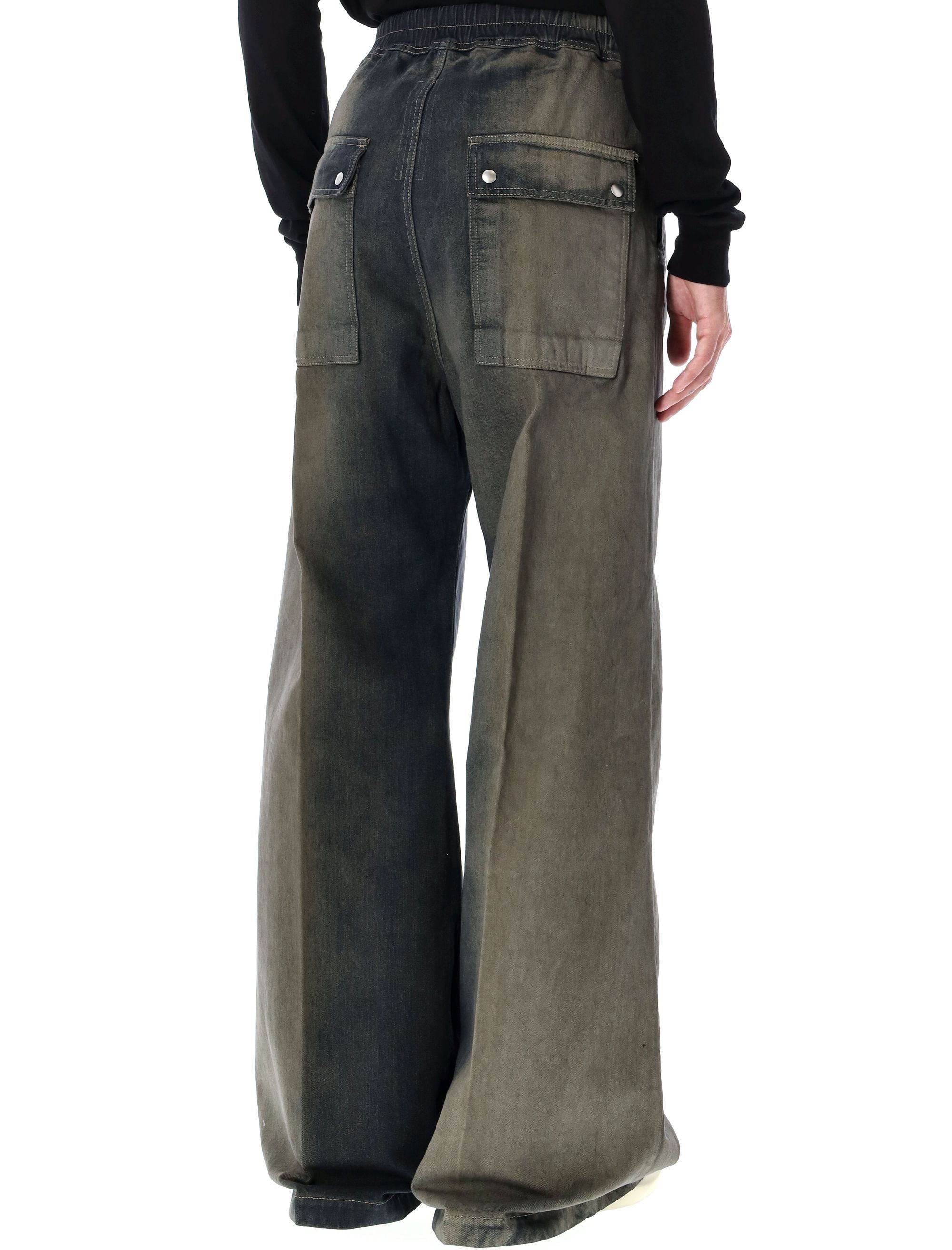 Wide Bela pants Dark Dust Degrade Cotton