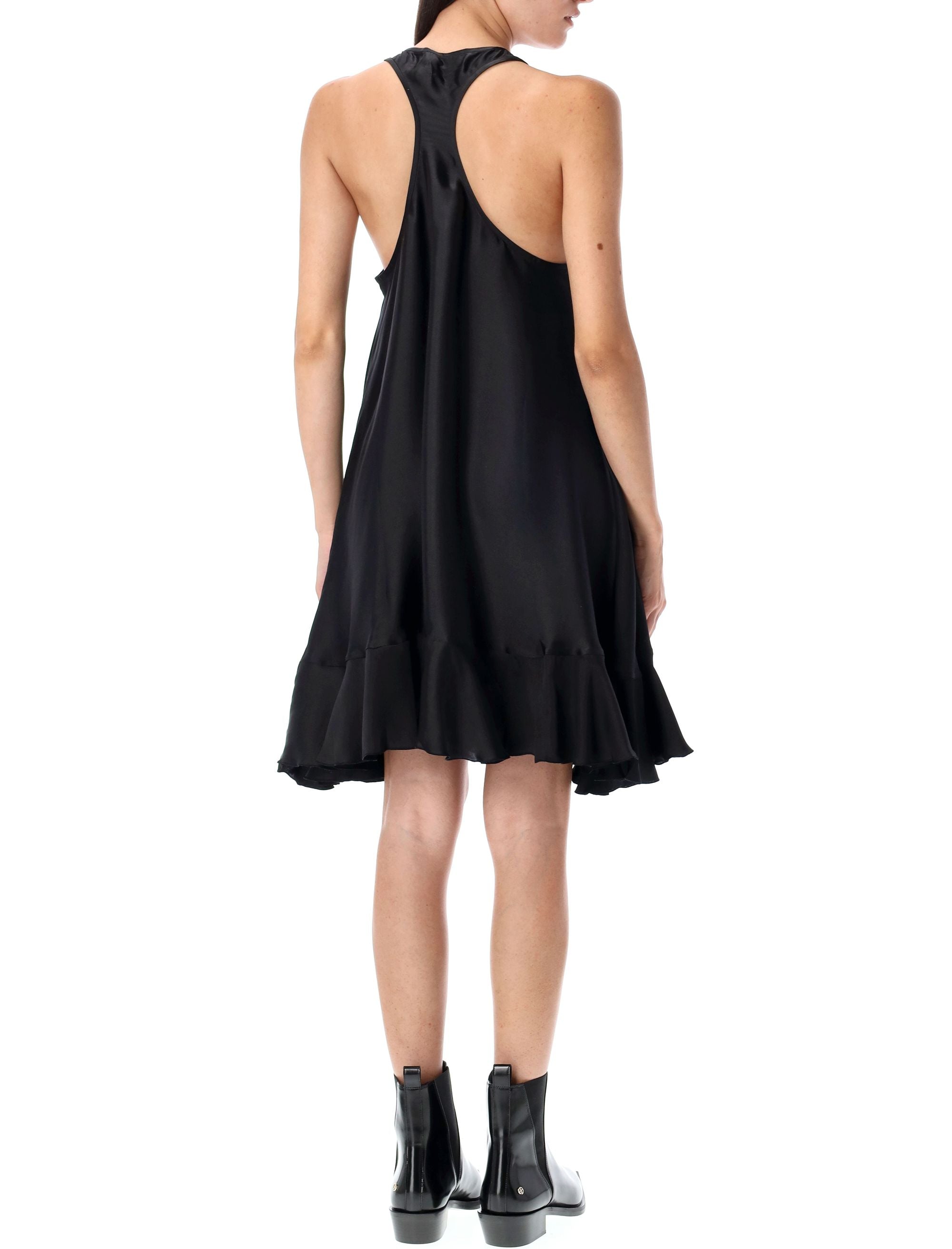 Lilith dress Black Silk