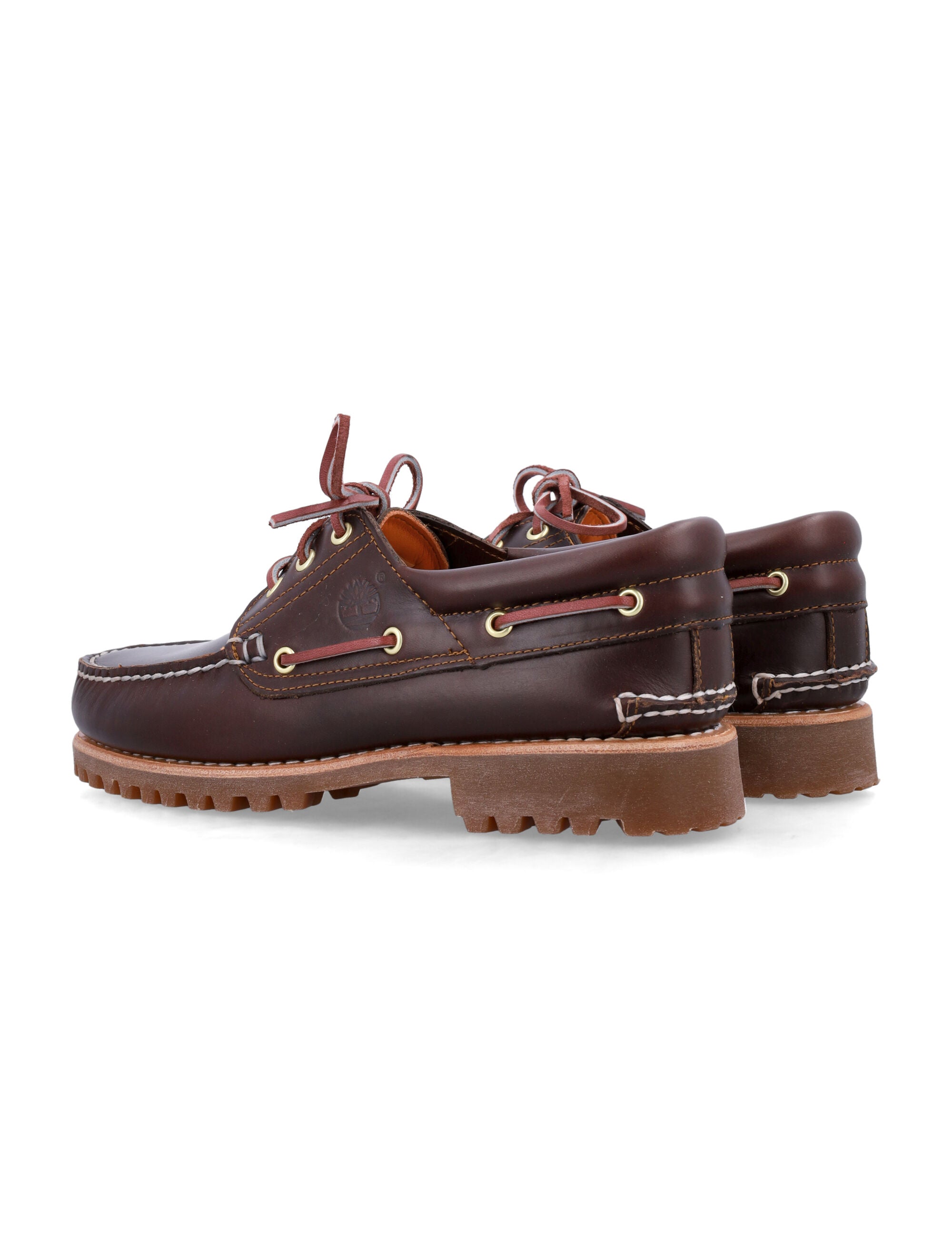 Timberland Noreen Boat Loafers Brown Upper Flat Shoes