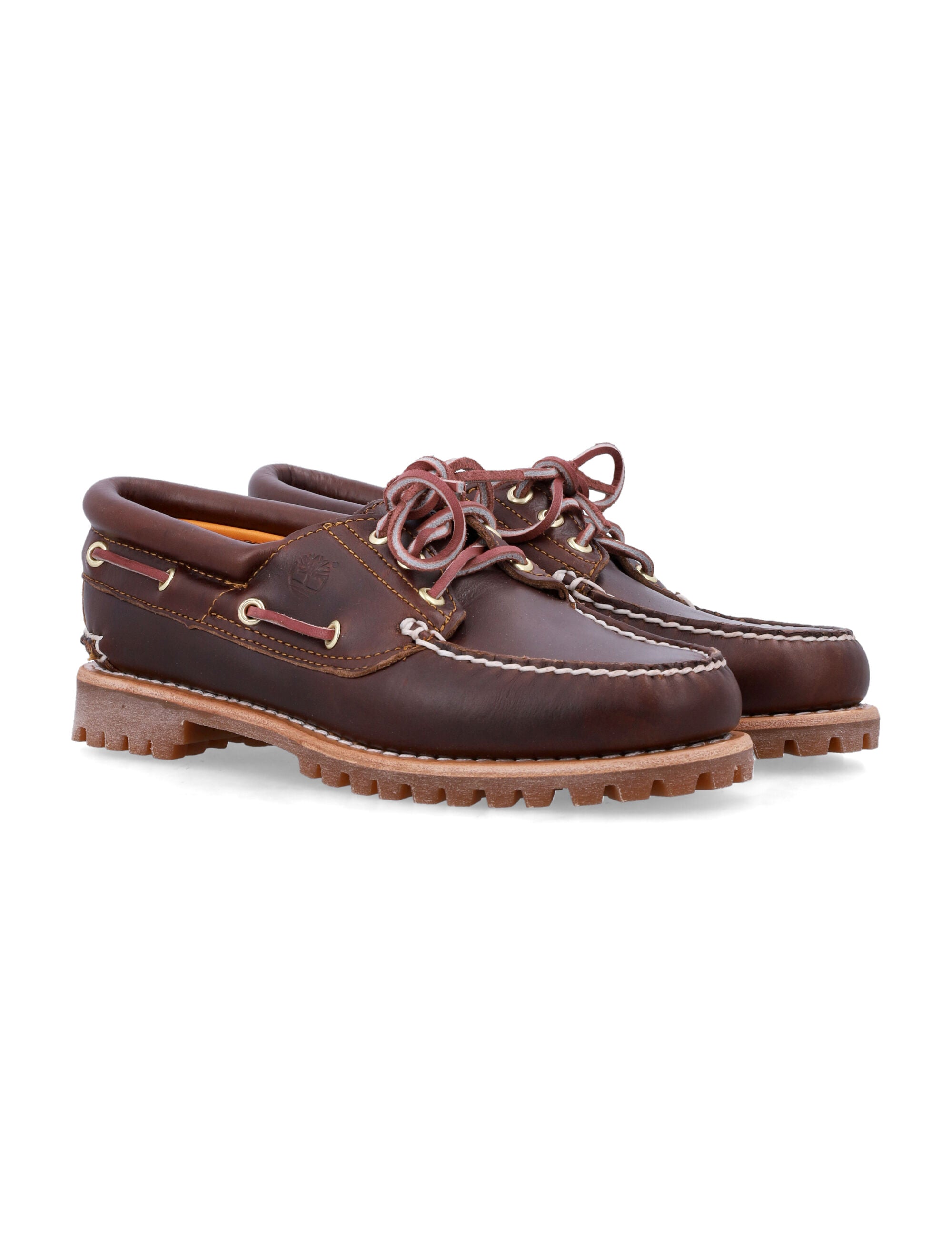 Noreen Boat shoe Brown Leather Sole Loafers