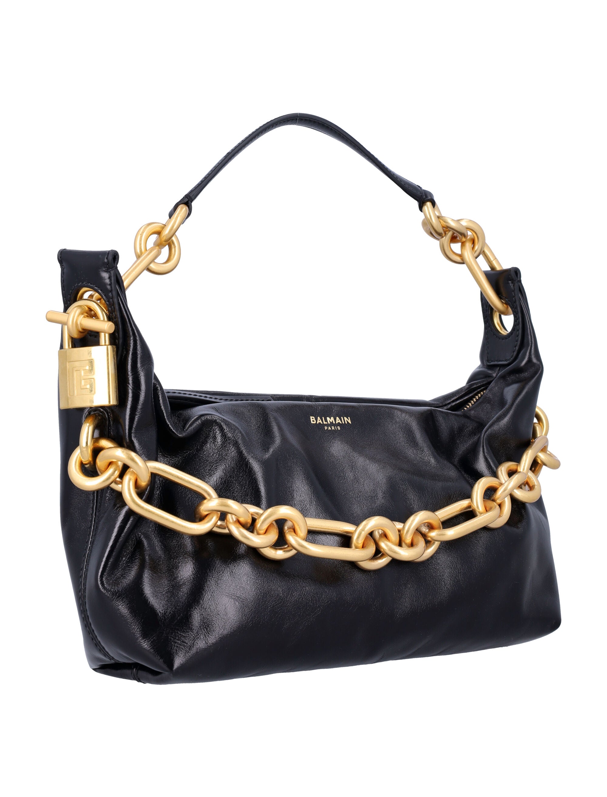 Sync medium bag Black Calf Leather Shoulder