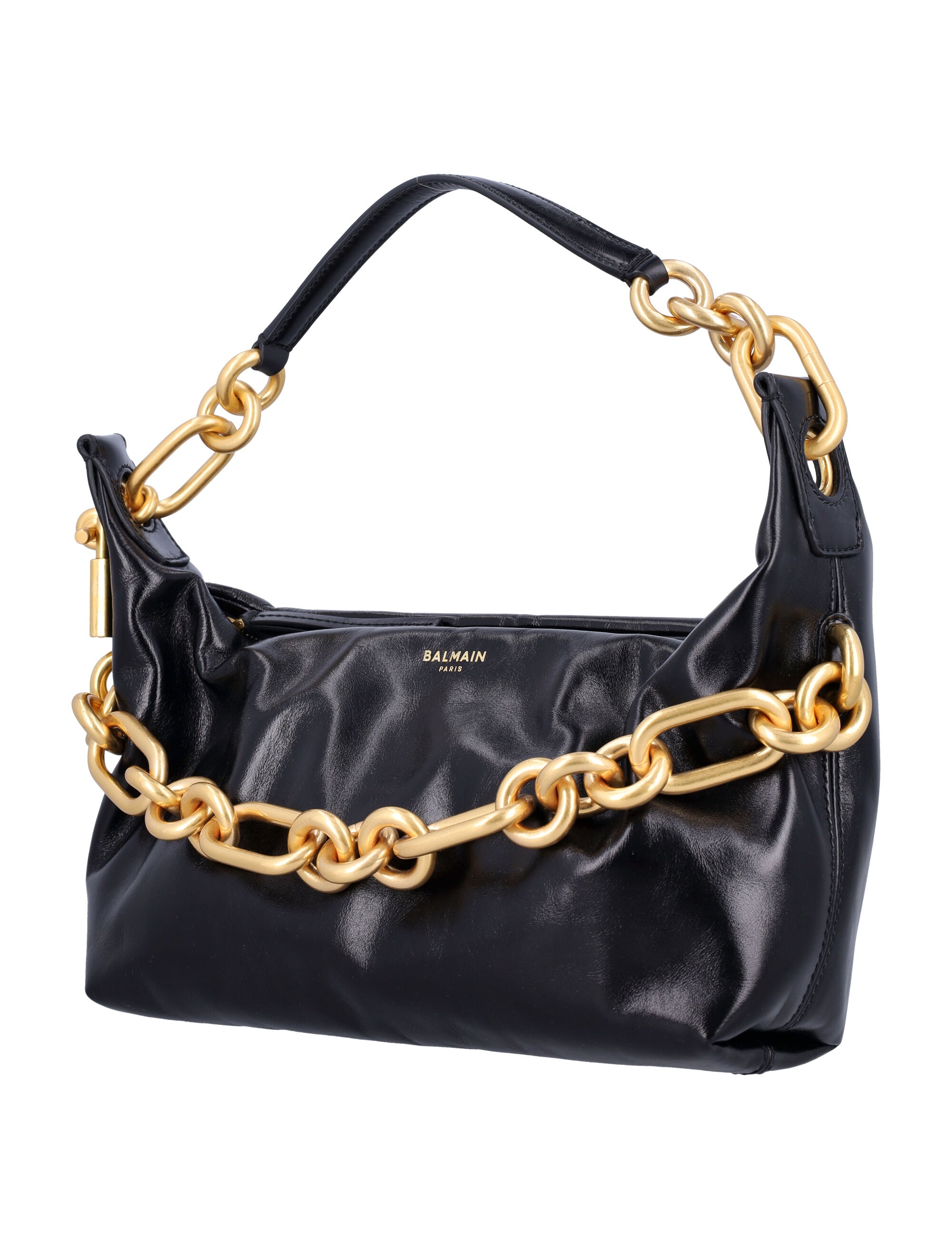 Sync medium bag Black Calf Leather Shoulder