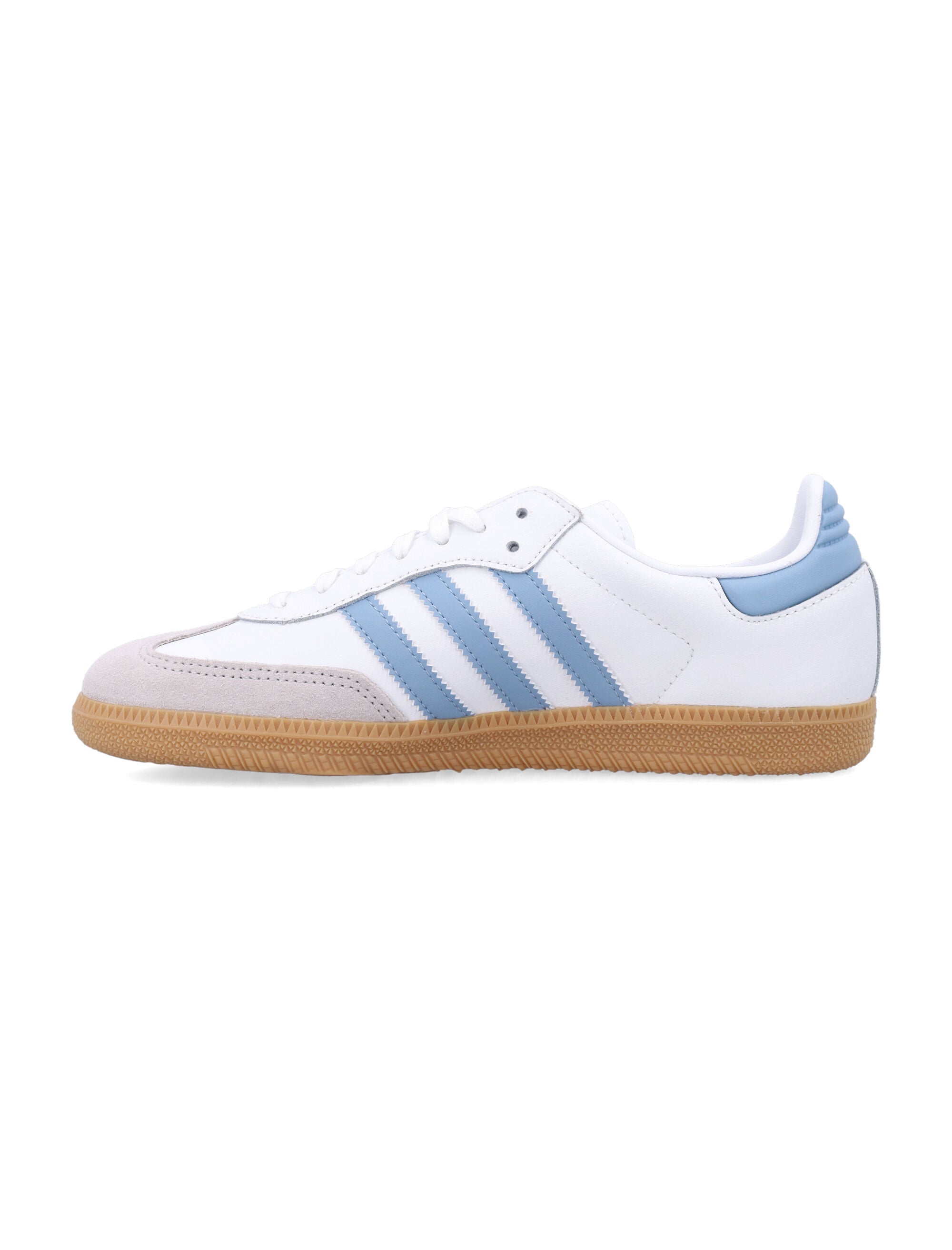 Kid - White Samba OG White/light Blue Sneaker