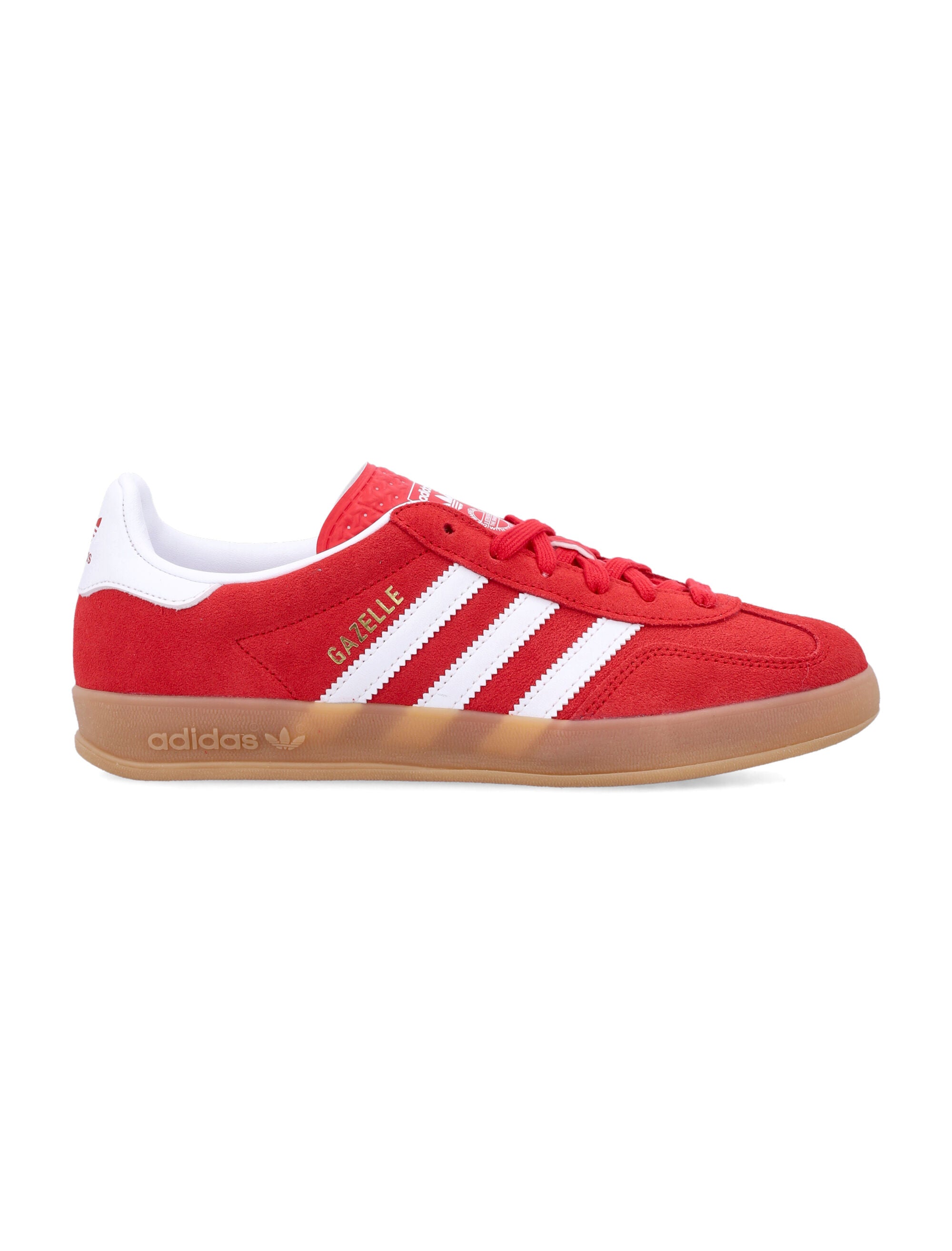 Kid - Gazelle Indoor Red/white Upper Sneaker