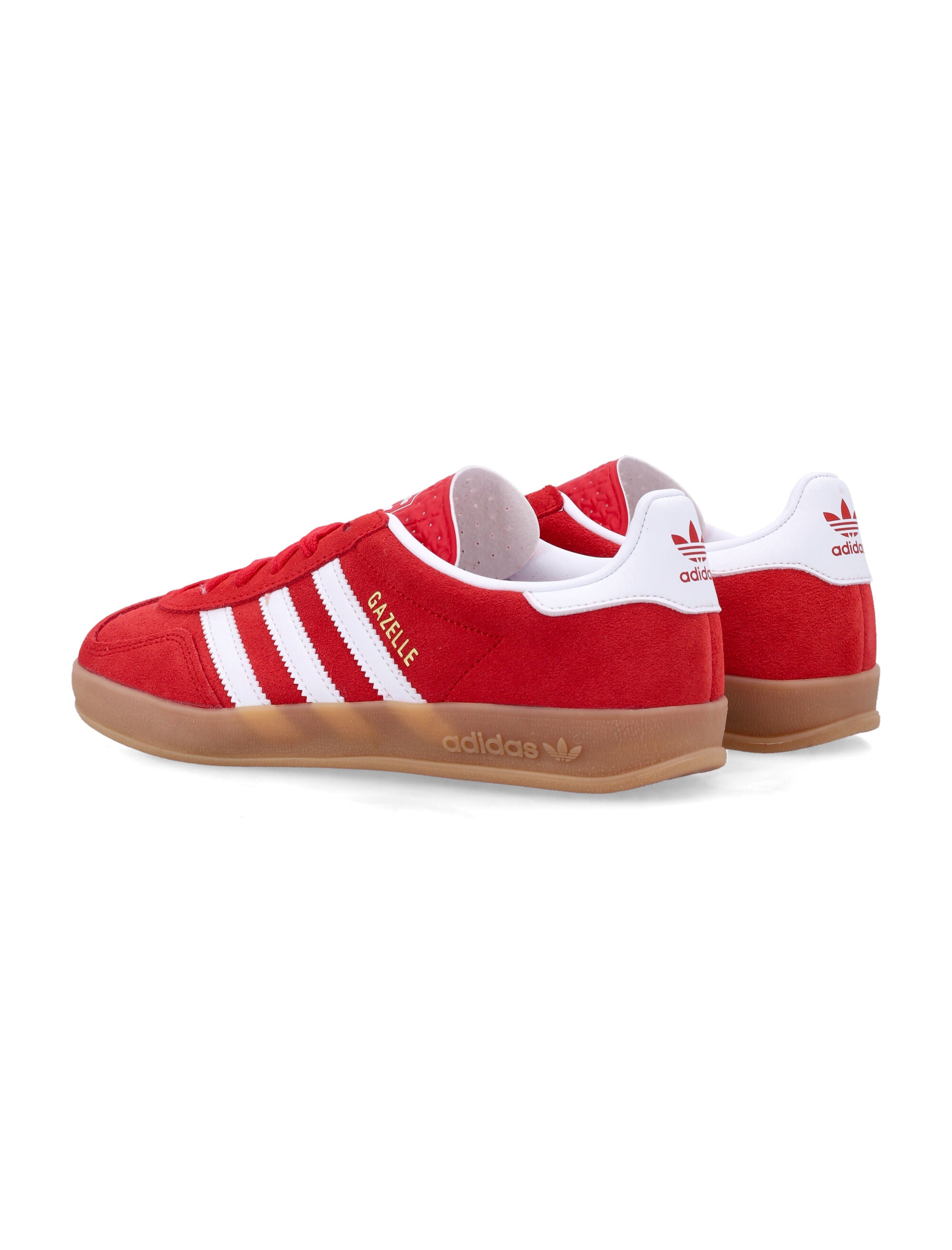 Kid - Gazelle Indoor Red/white Upper Sneaker