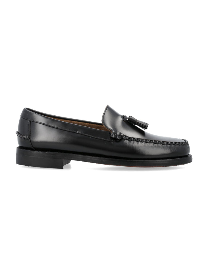Tassels Dan Loafer Black Upper Loafers