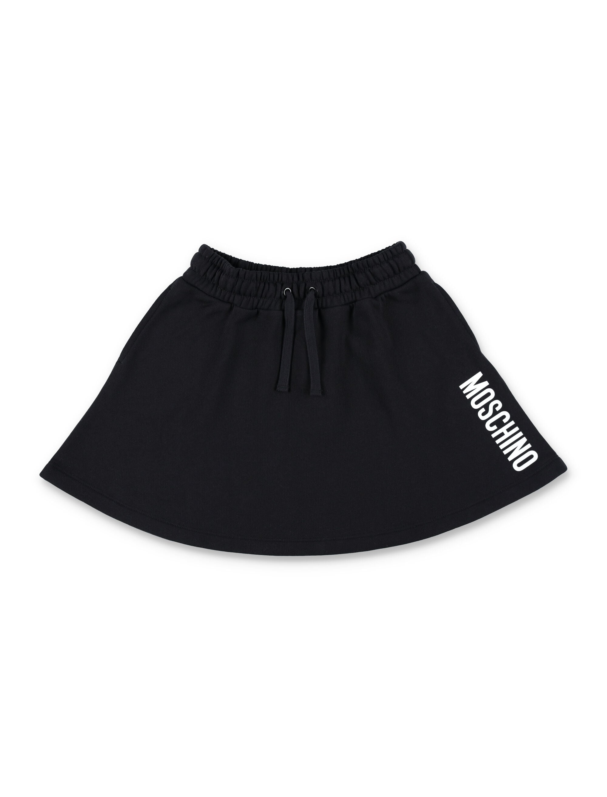 Kid - Mini sweatskirt Black Cotton Skirt