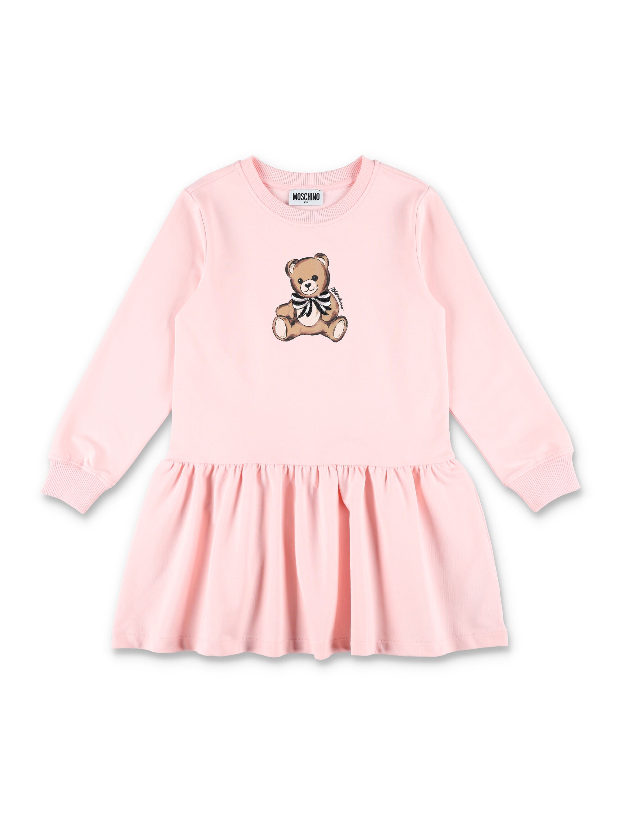 Kid - Sweatshirt mini dress Pink Cotton