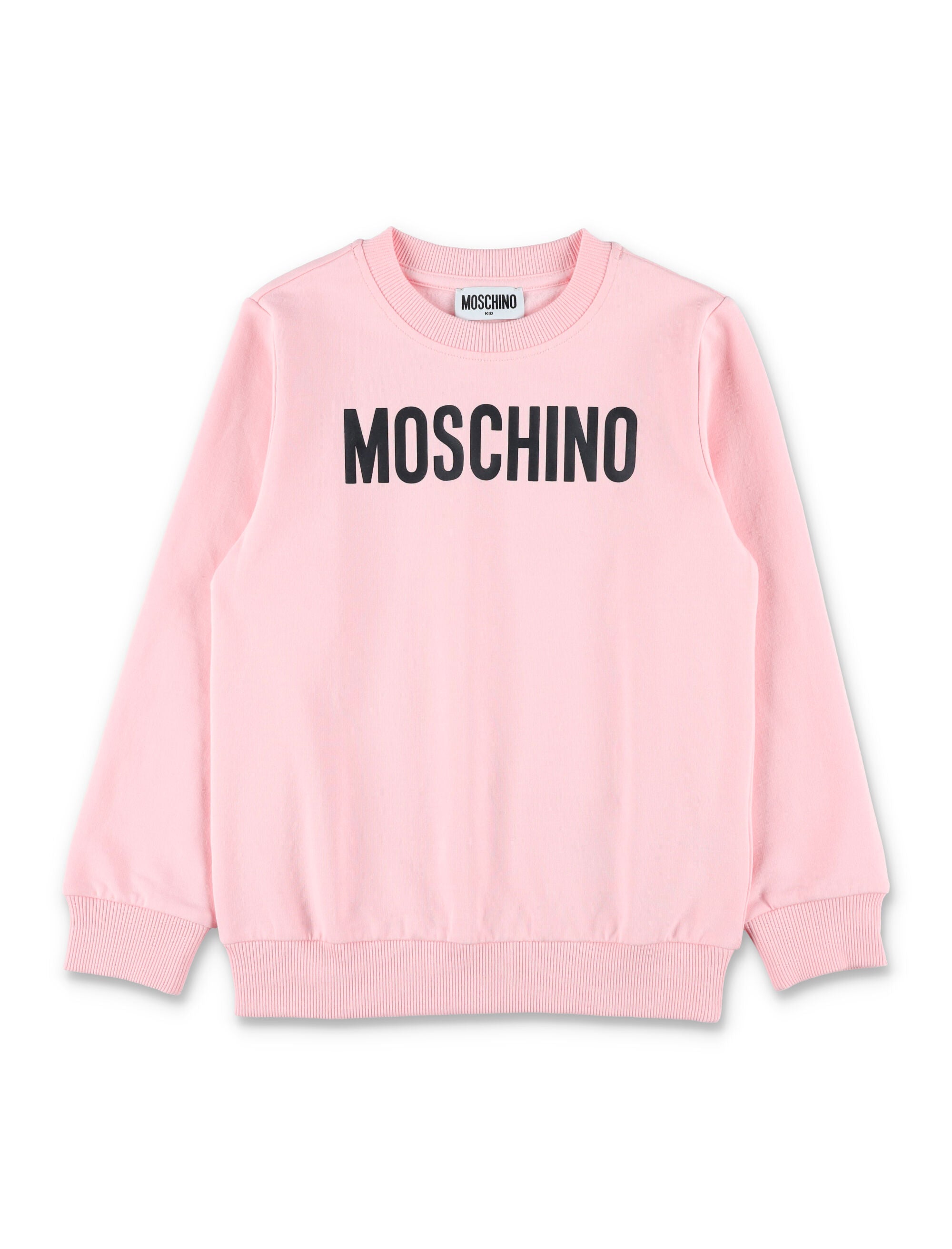 Kid - Cotton Logo Sweatshirt Pink Cotone