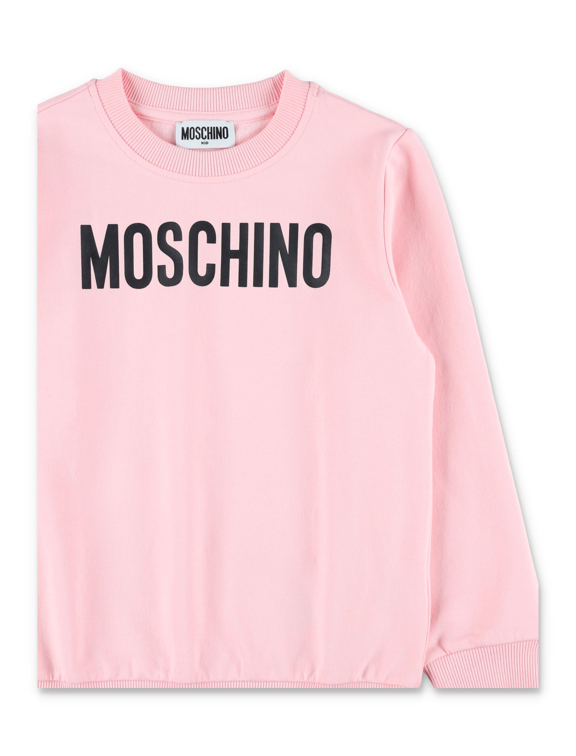 Kid - Cotton Logo Sweatshirt Pink Cotone