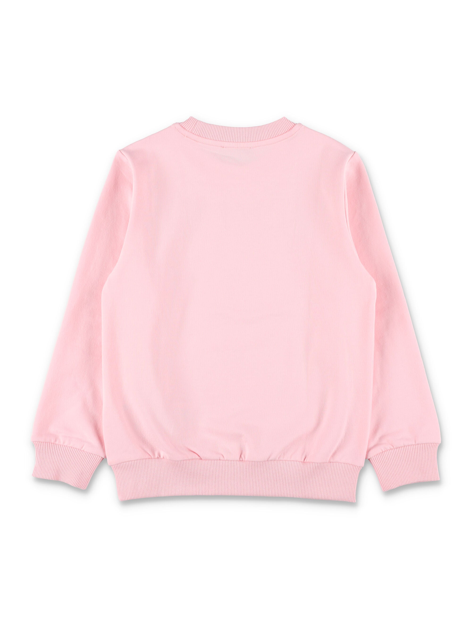 Kid - Cotton Logo Sweatshirt Pink Cotone