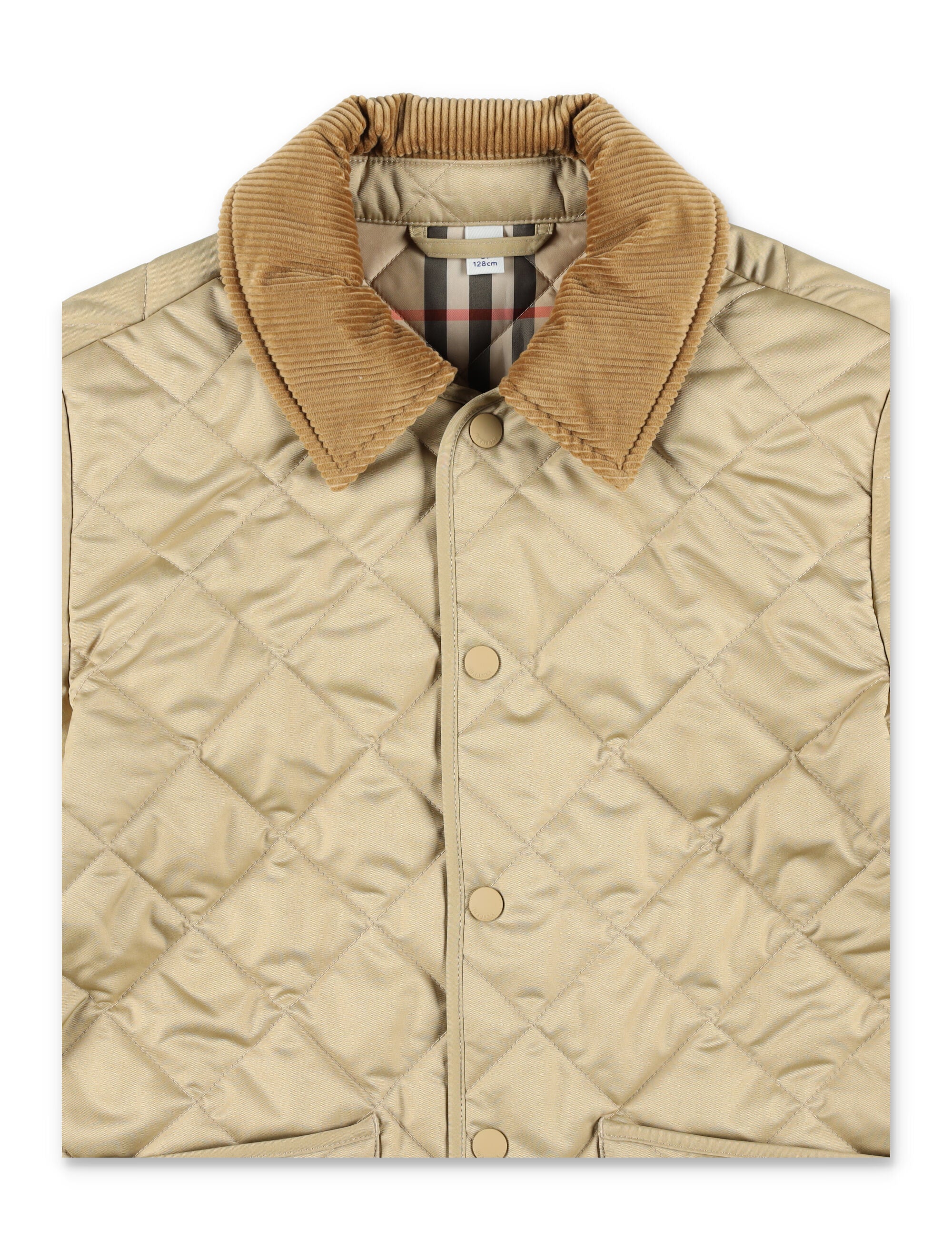Kid - Quilted Barn jacket Sand Polyester
